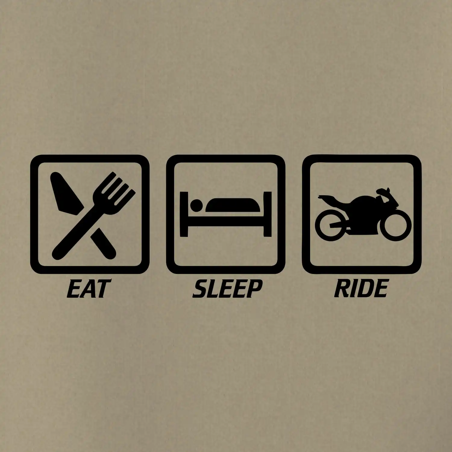 Eat sleep ride - silnice