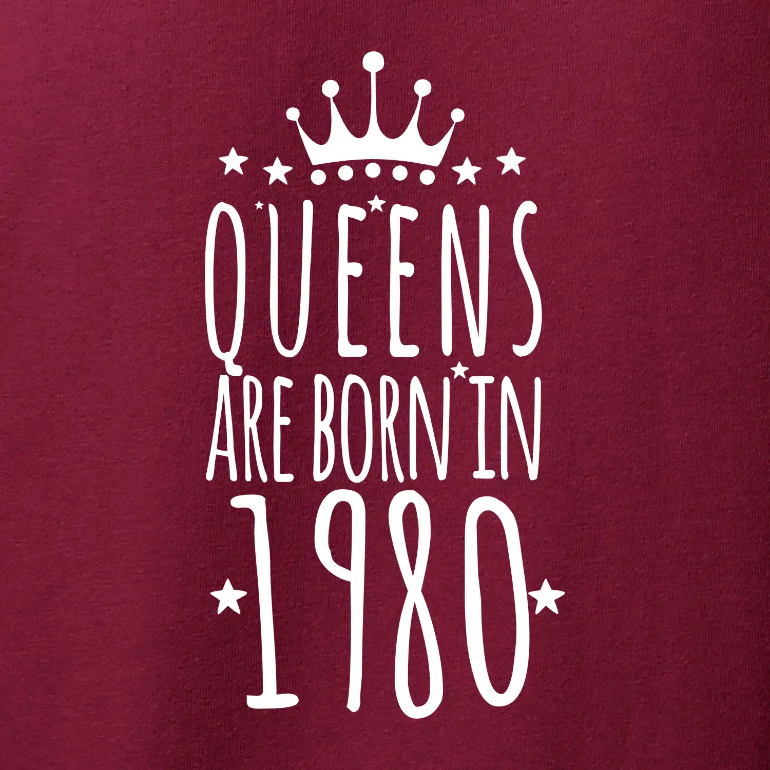 Queens are born in 1980