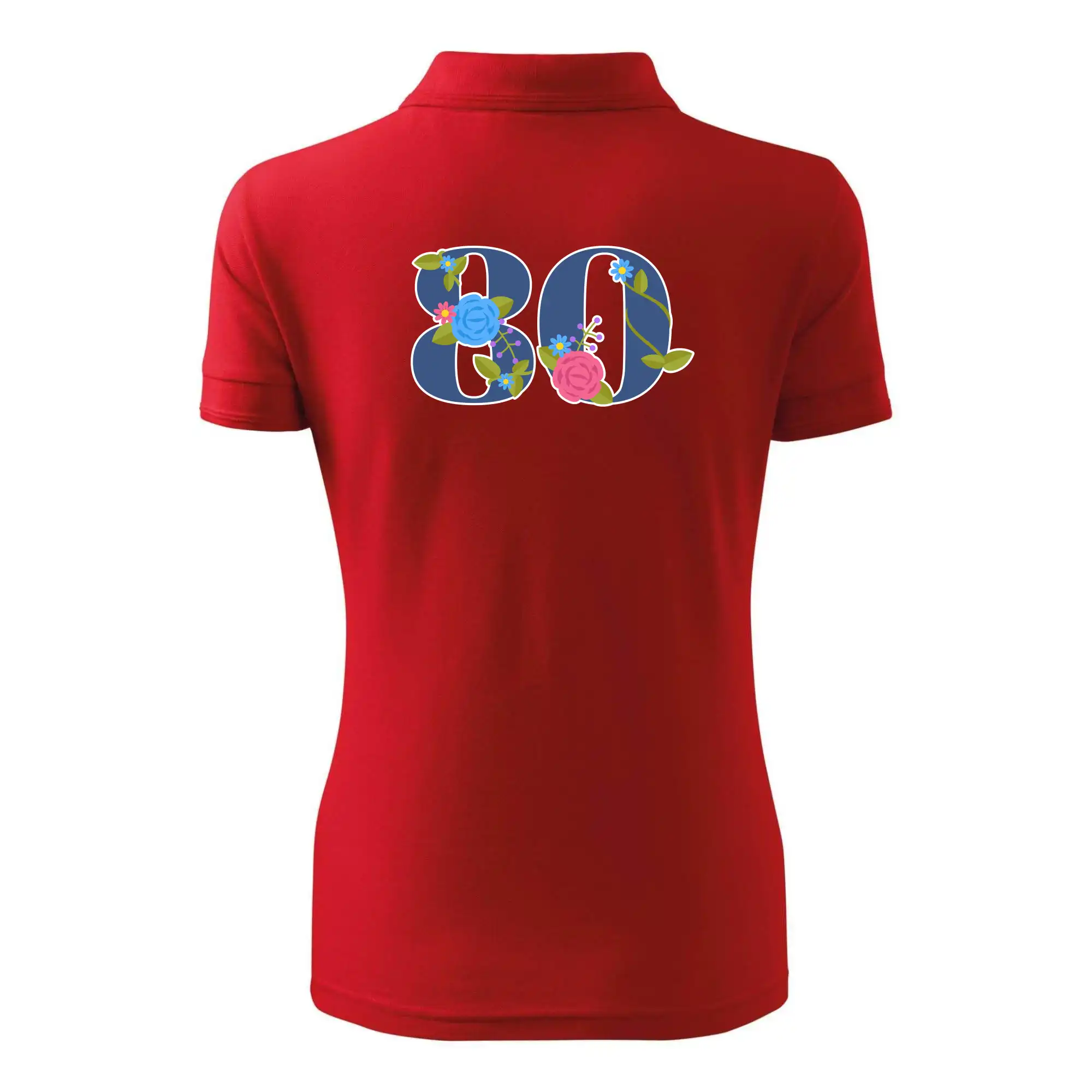 Květinové číslo kreslené - 80