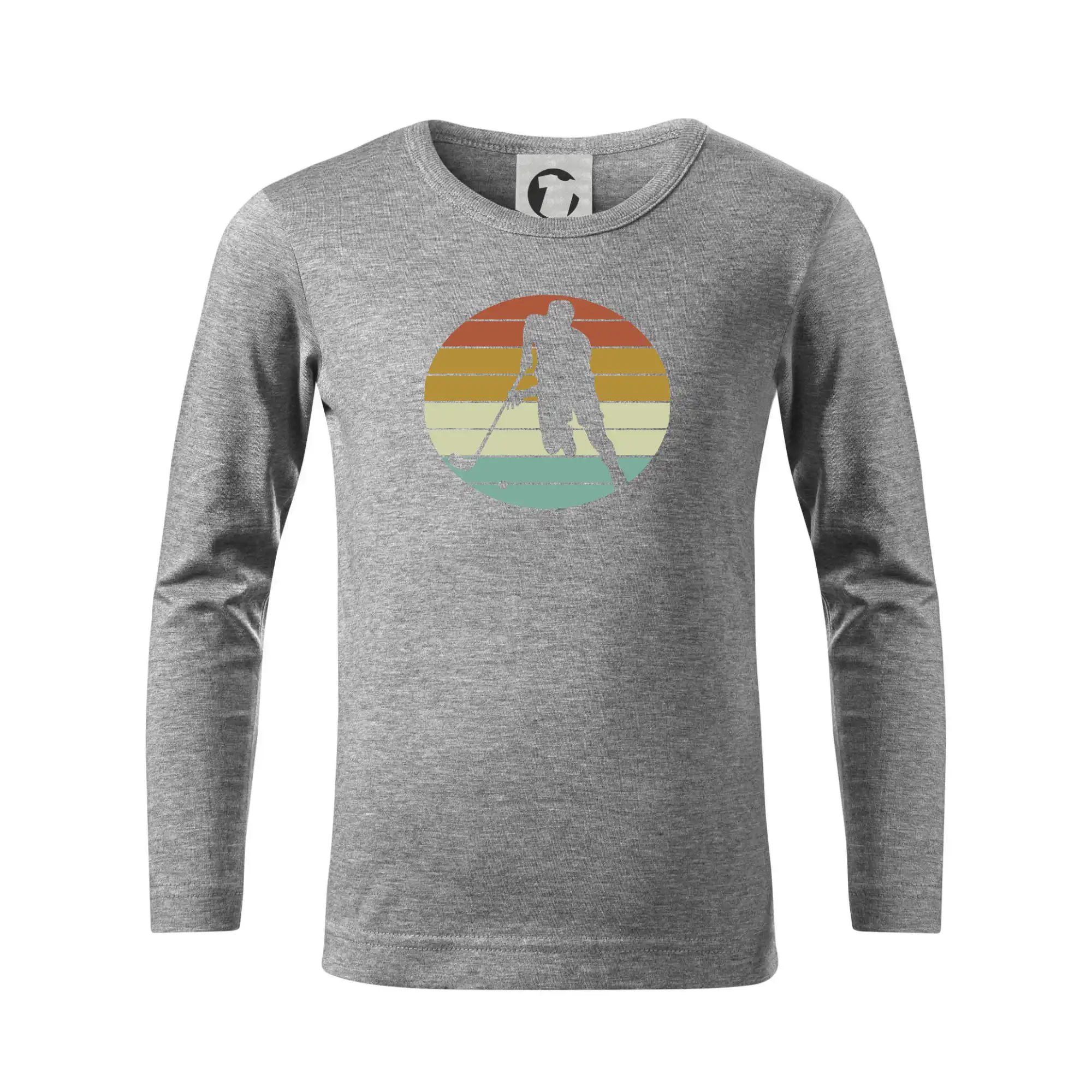 Florbalové tričká - Floorball vintage - Tričko detské Long Sleeve