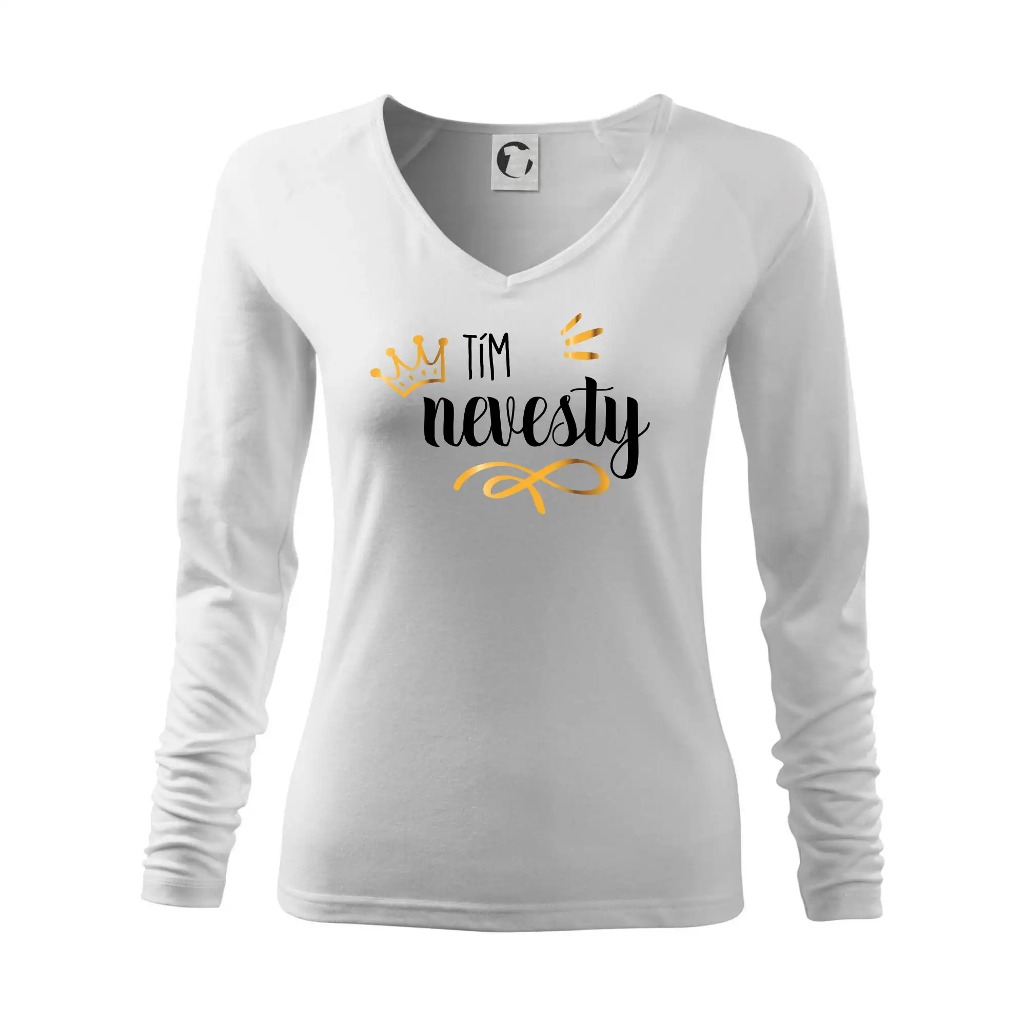 Tím nevesty princezná - zlatá potlač SK