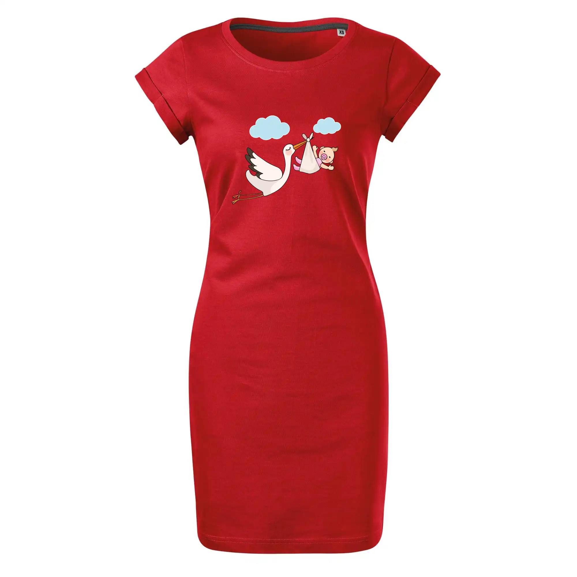 Čáp čekáme miminko - holka