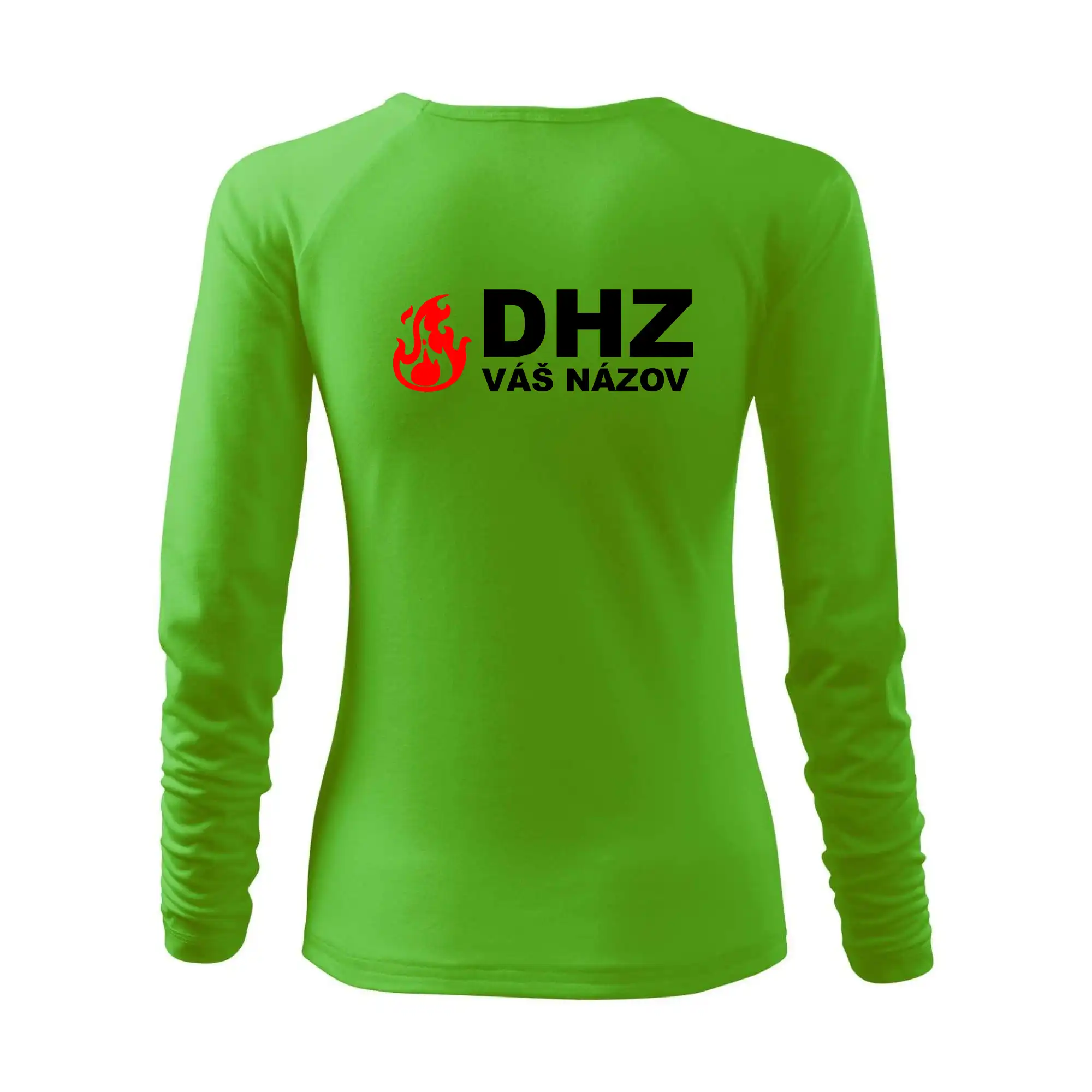DHZ (oheň, firesport, názov sboru - vlastný nápis)