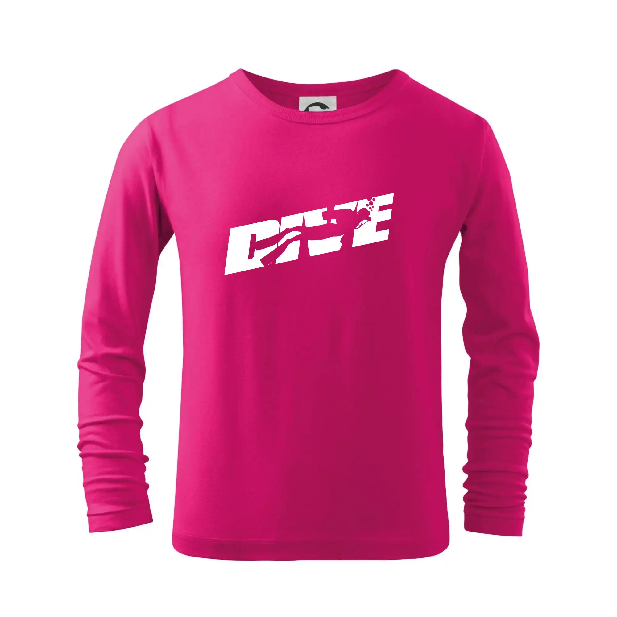 Potápačské tričká - Dive potápač - Tričko detské Long Sleeve