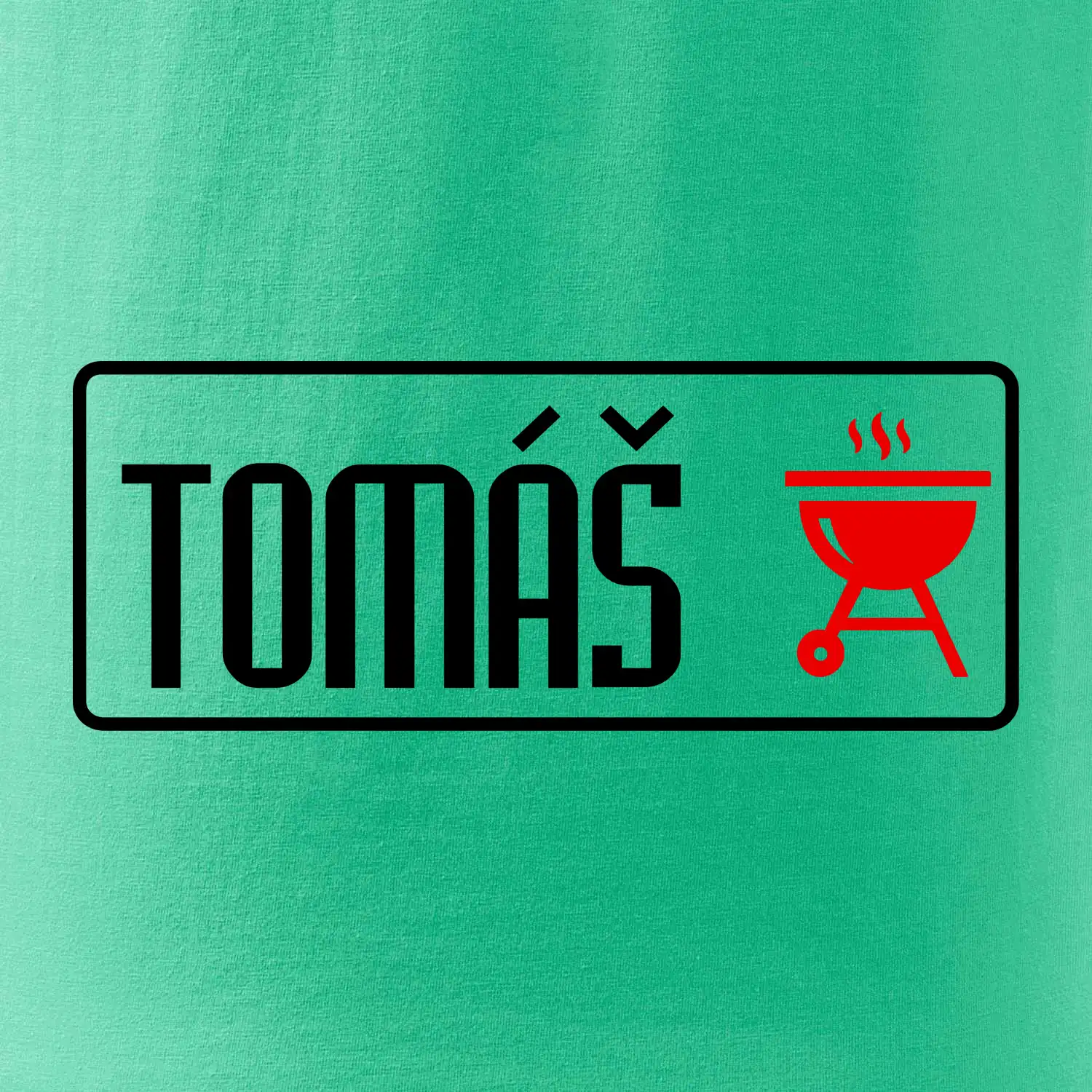 Tričko na grilovanie s vlastným menom