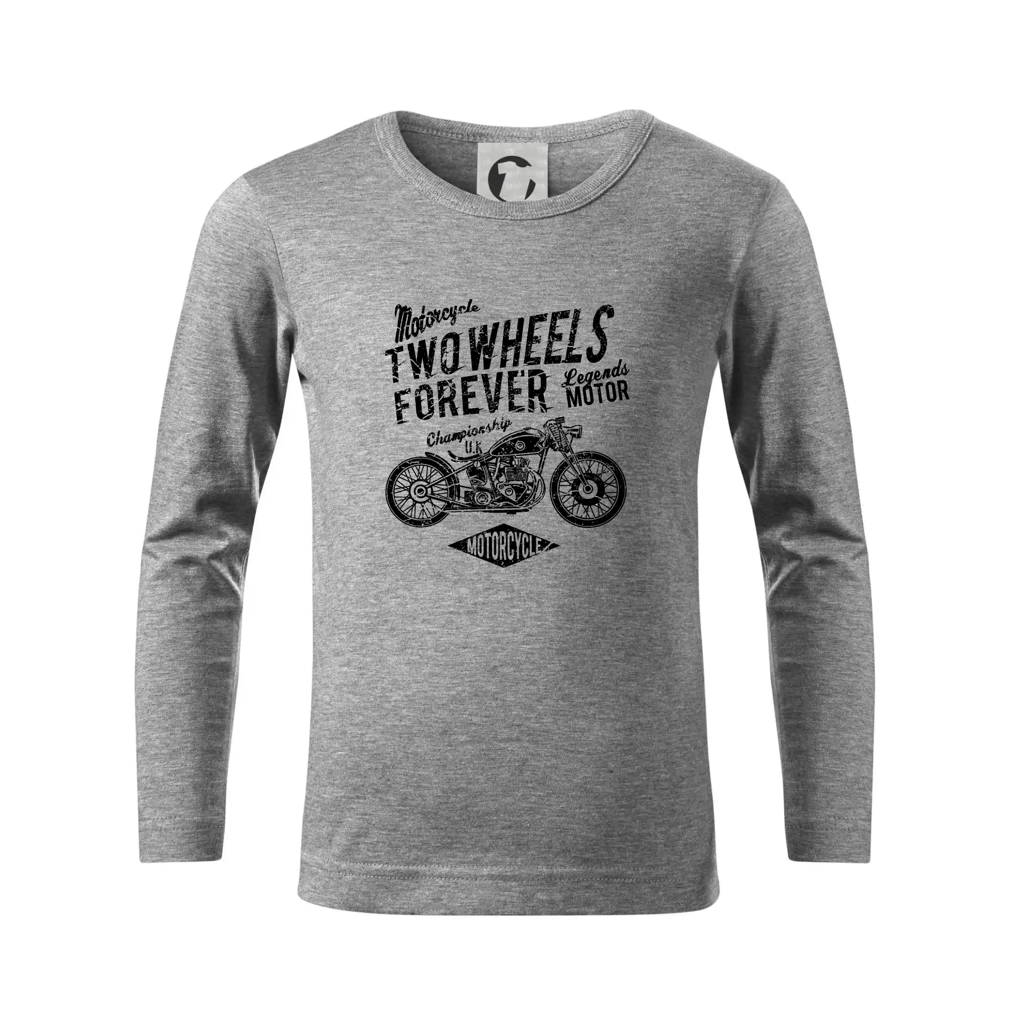 Tričká pre motorkárov¨ - Two Wheels Forever 1 - Tričko detské Long Sleeve