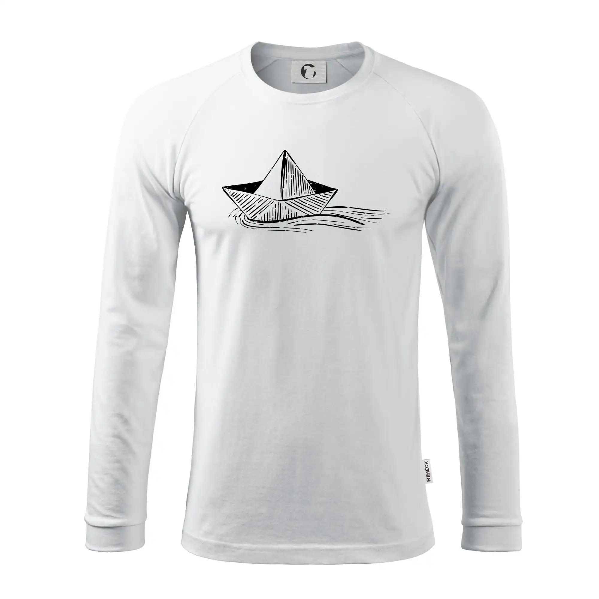 Letná romantika - papierová loďka