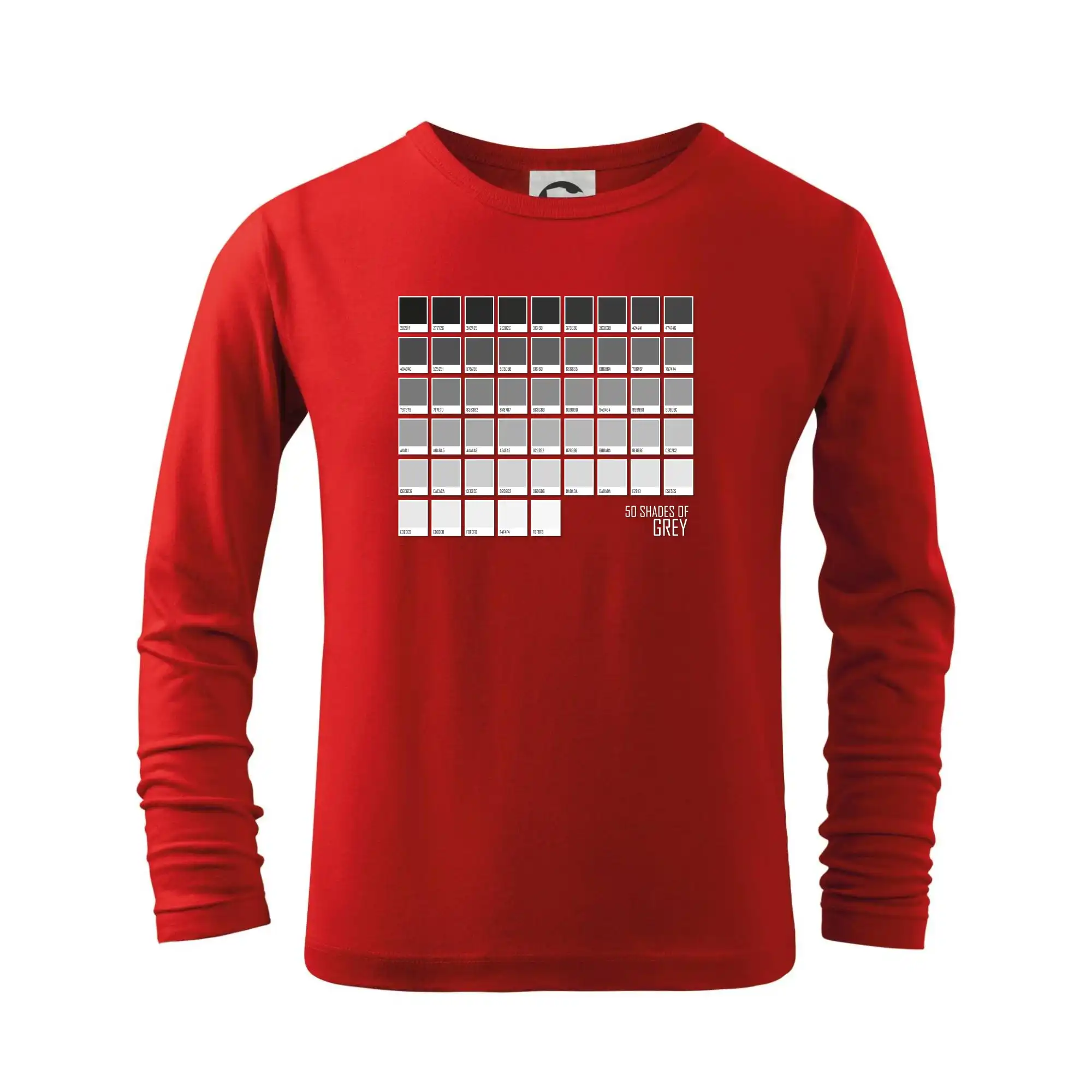Filmové tričká - 50 farebných odtieňov šedej - Tričko detské Long Sleeve