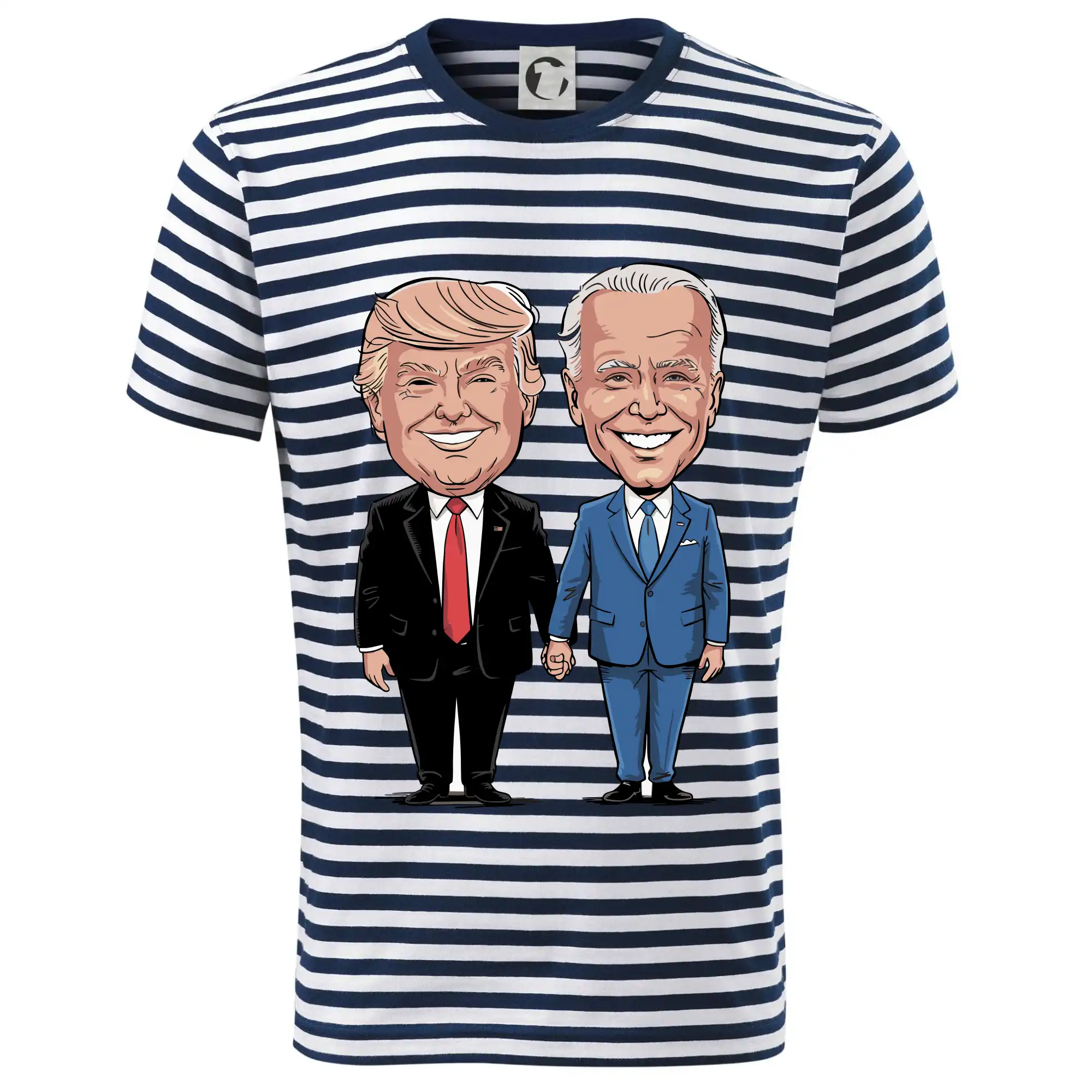 Politické tričká - Trump a Biden - veľký kamaráti - Dětské triko na vodu