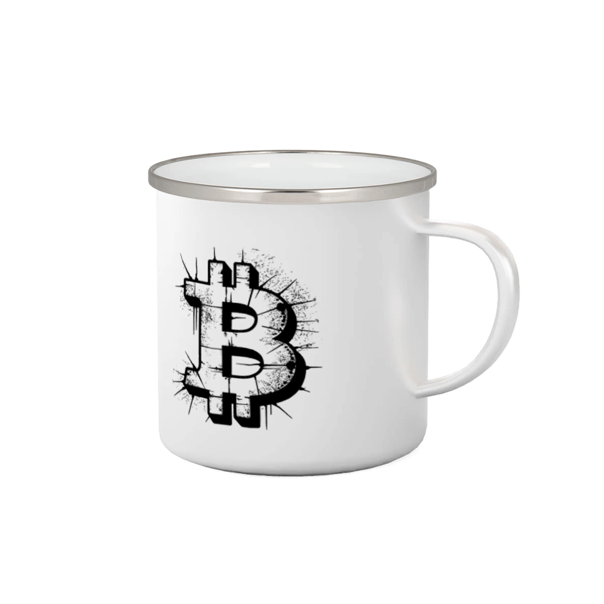 Bitcoin kresba ceruzku - Plecháčik
