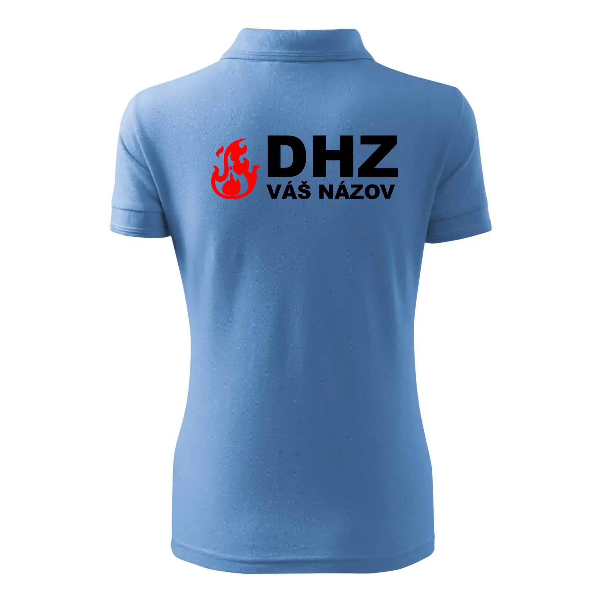 DHZ (oheň, názov sboru - vlastný nápis)