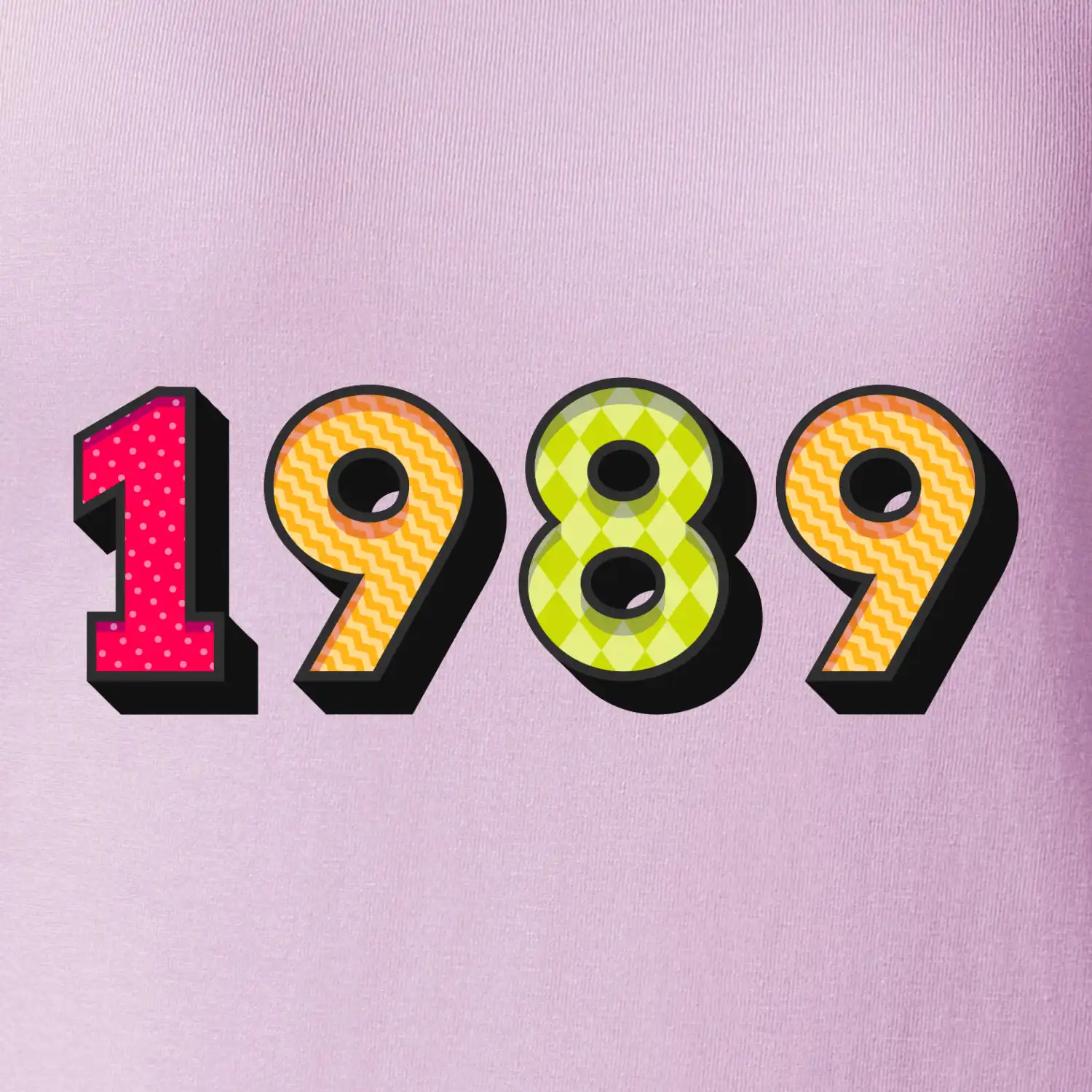 Ročník barevné čísla se stínem