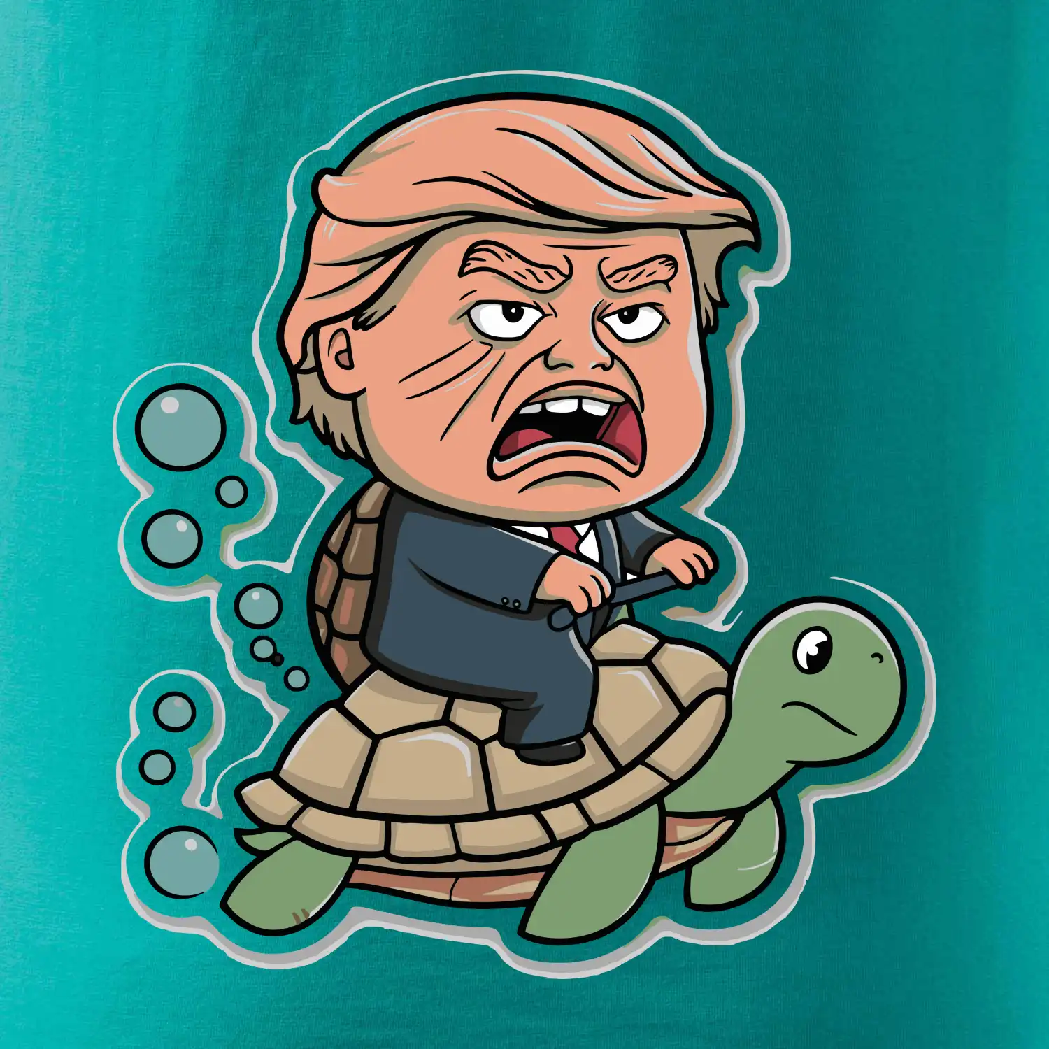 Trump a želva