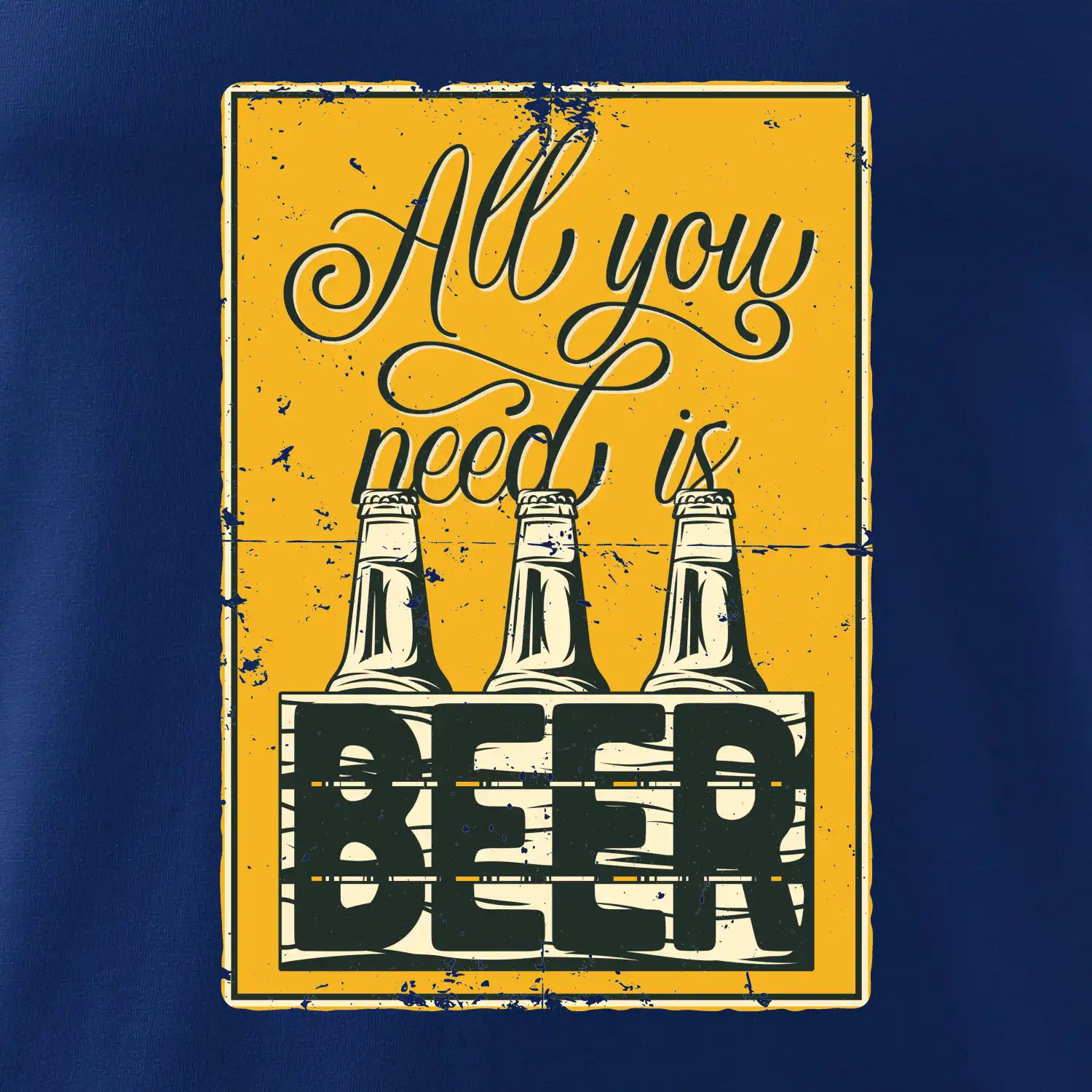 All you need is beer