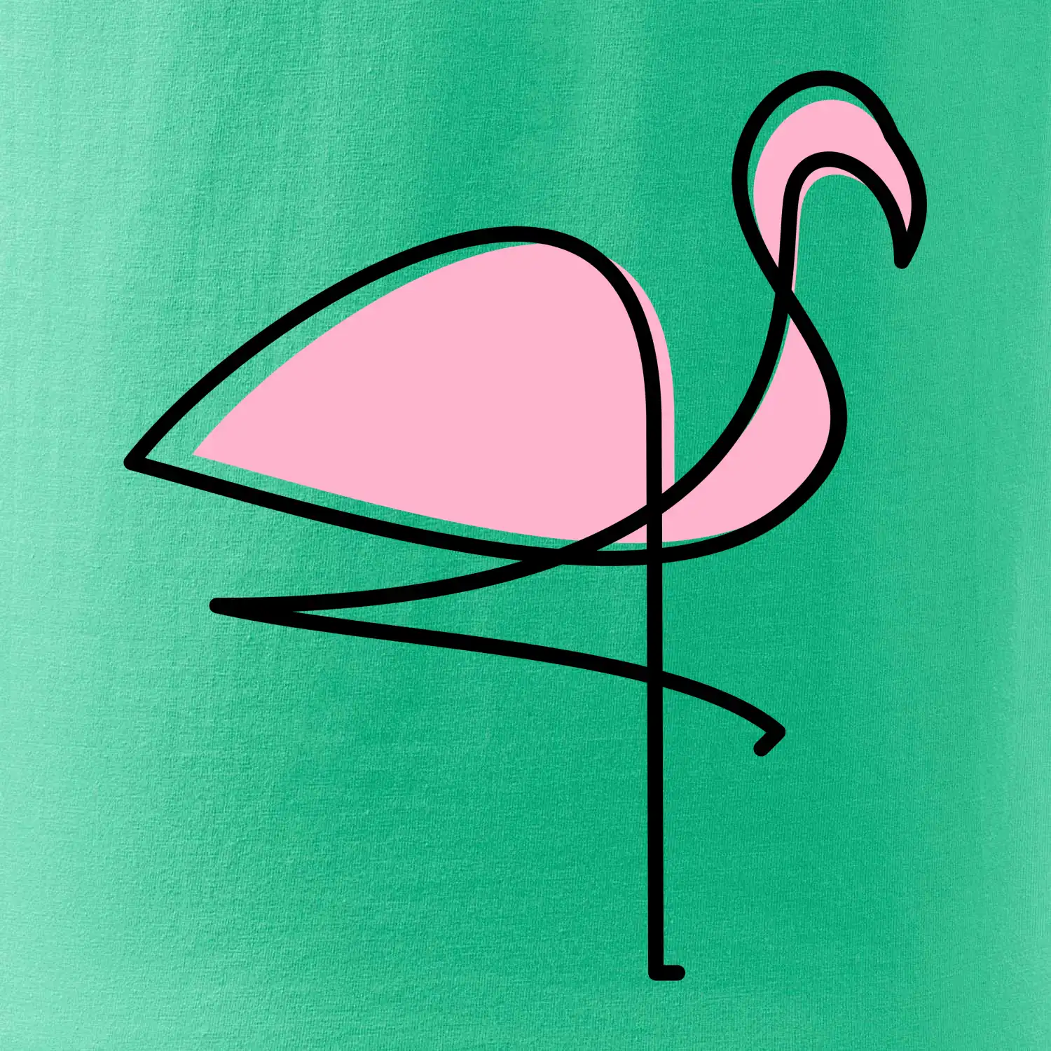 Plameňák na hubené noze