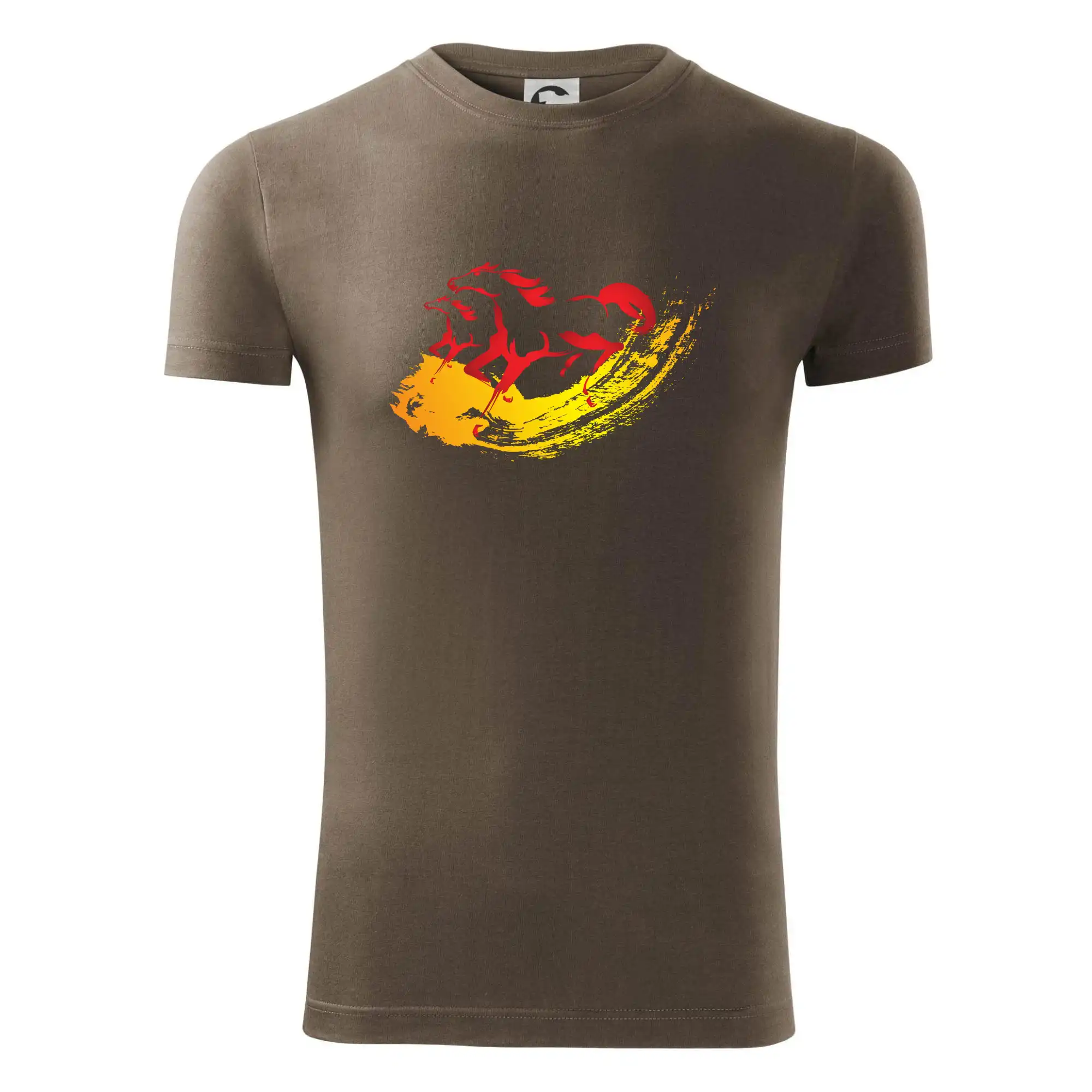 Dva běžící koně