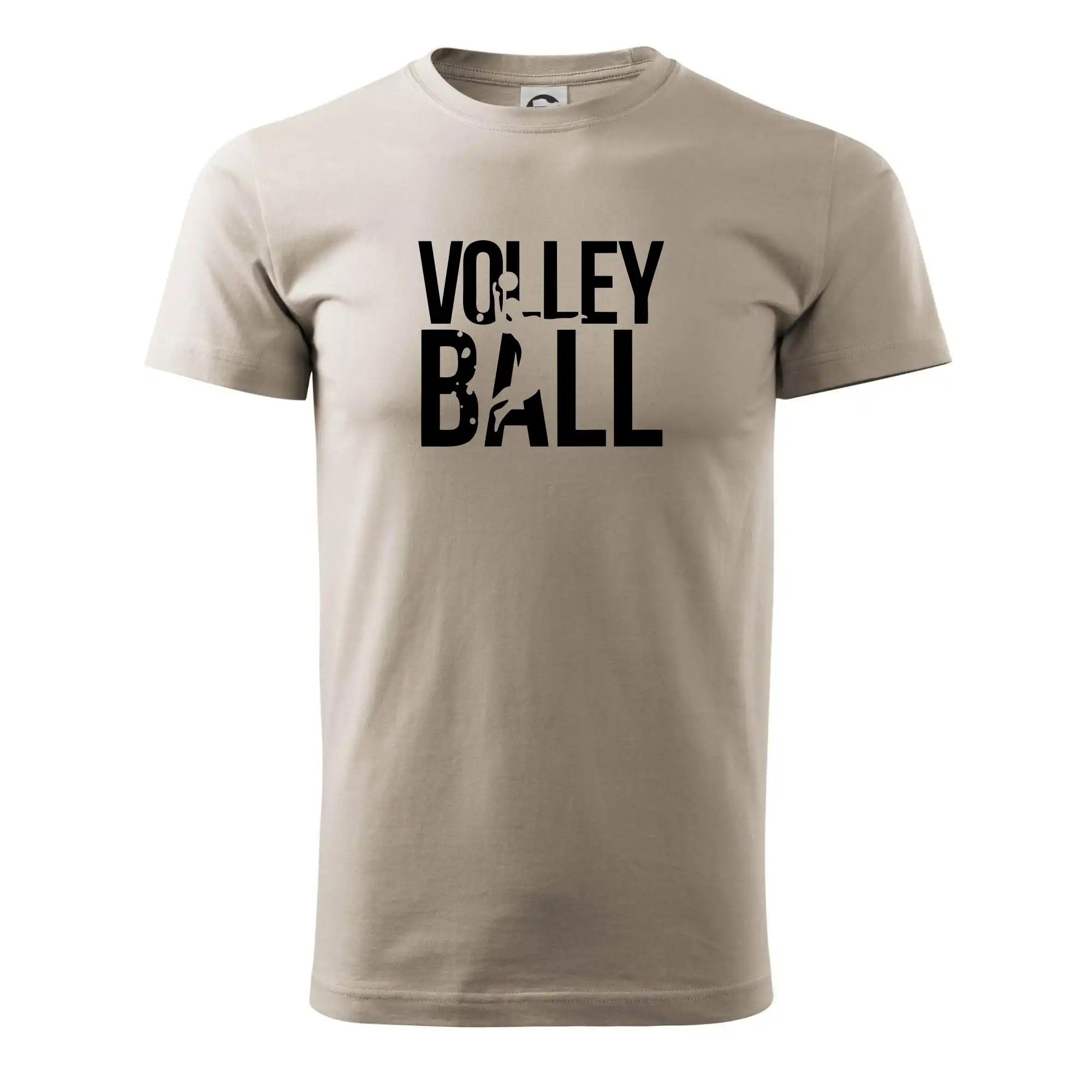 Trička na volejbal - Volleyball nápis - Klasické pánske tričko vyššej gramáže