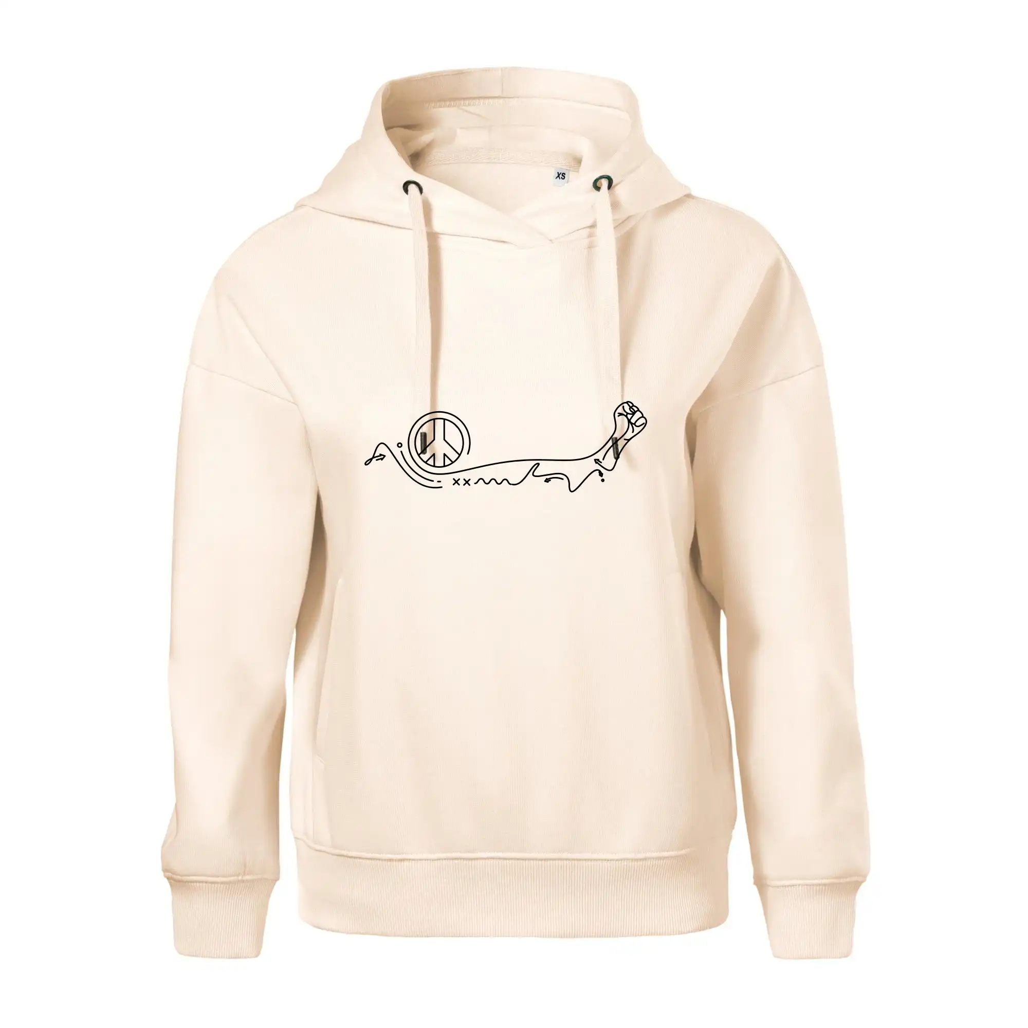 Pěst a symbol míru
