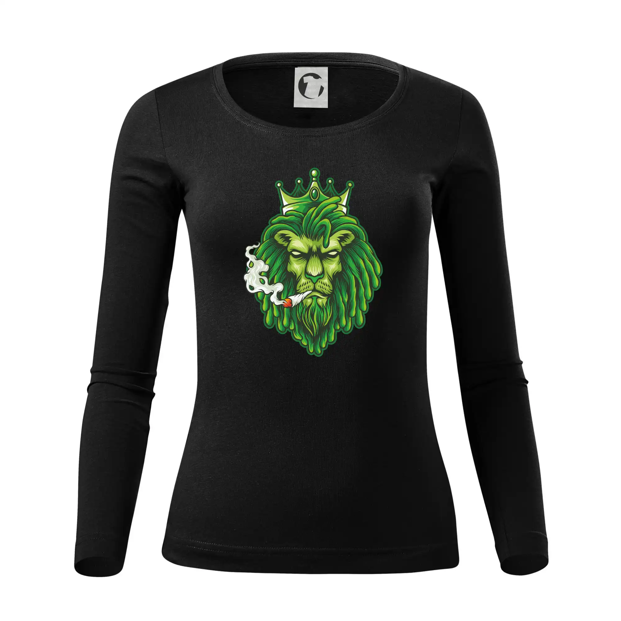 Zhulený lev zelený