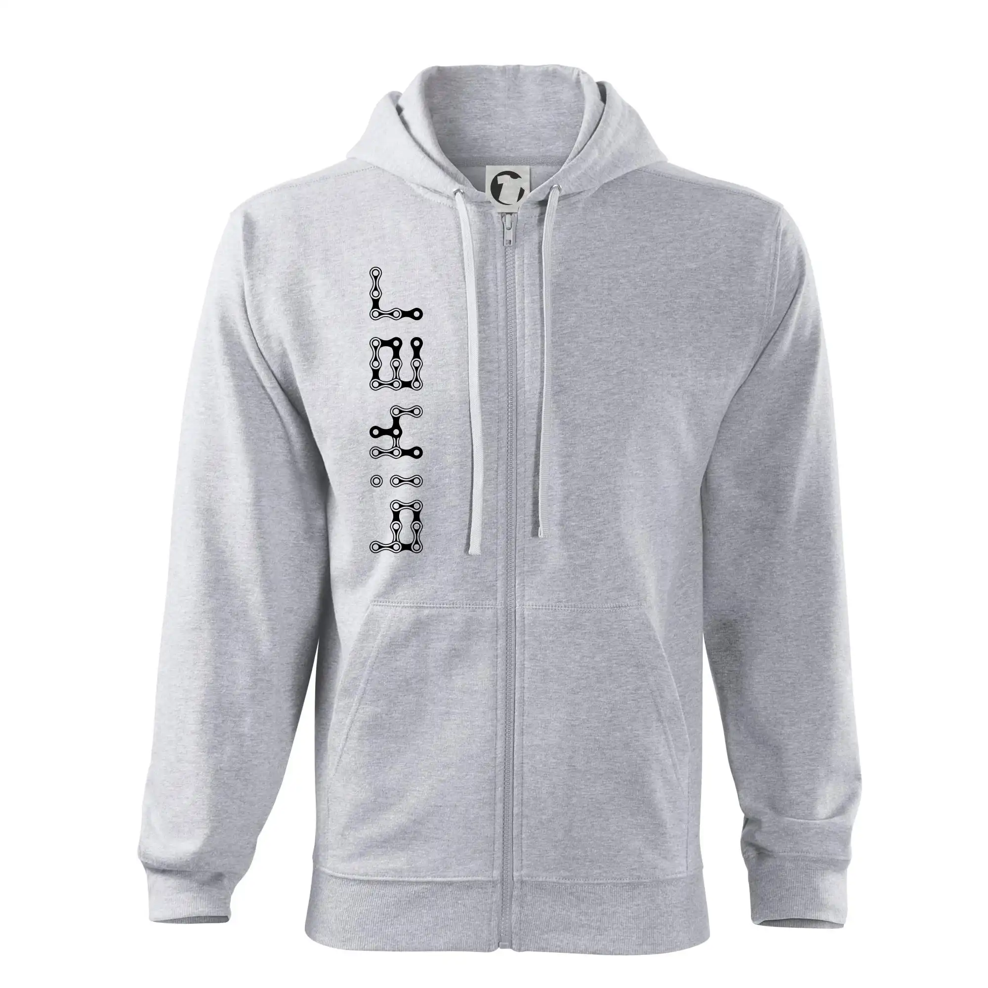 Biker nápis na výšku řetěz