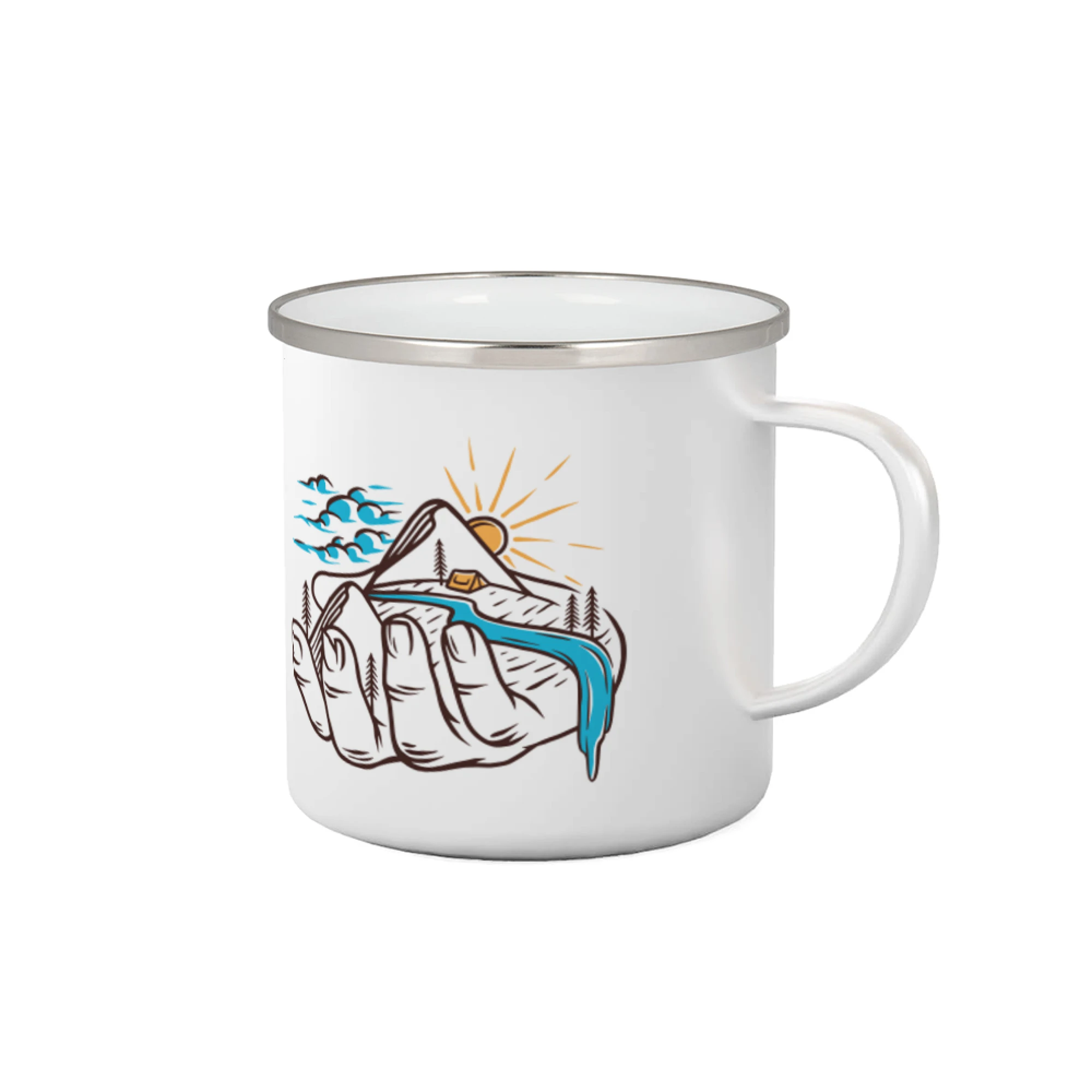 Trička pre cestovateľov - Hory ako na dlani - Plecháčik