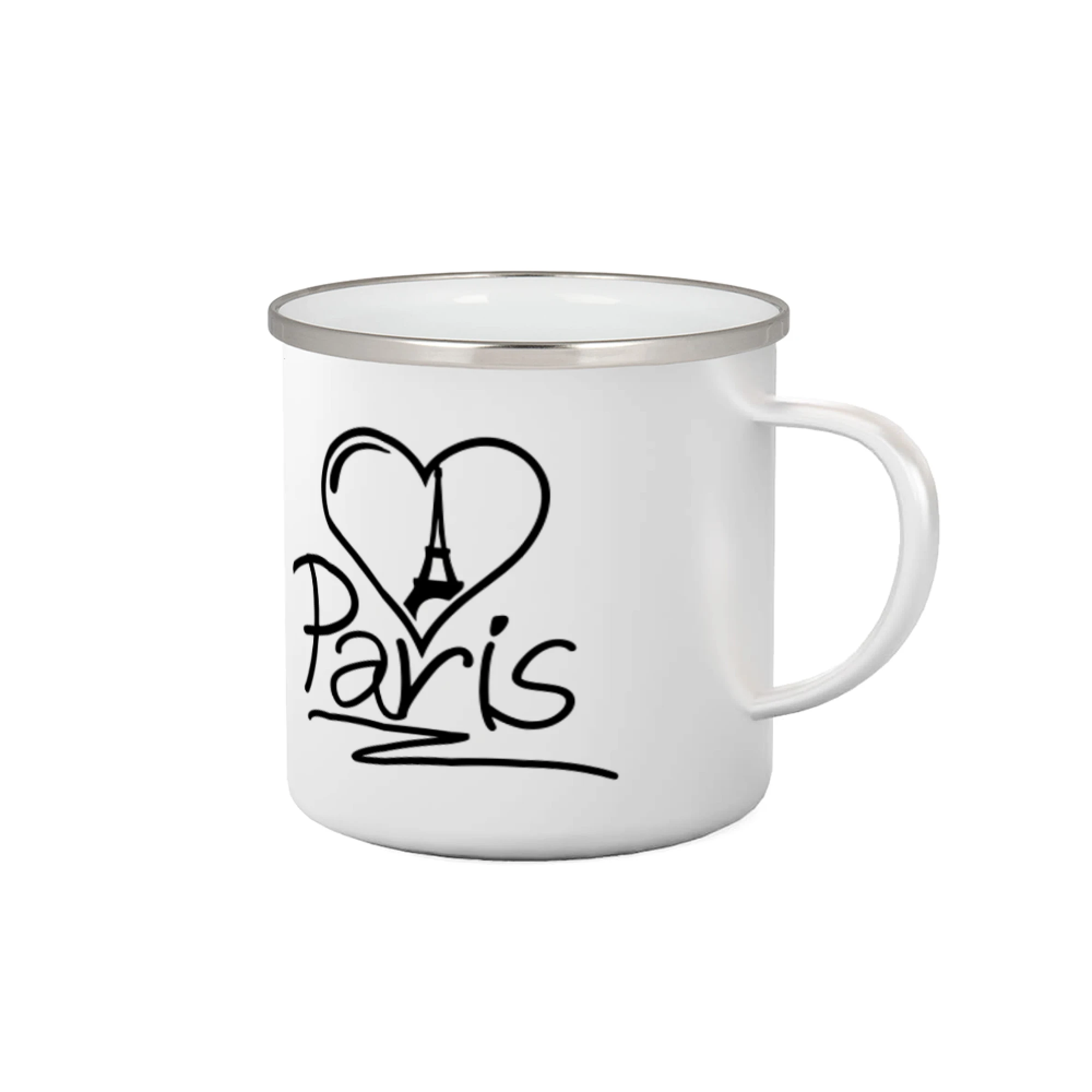 Tričká Francúzsko - Srdce Paris - Plecháčik