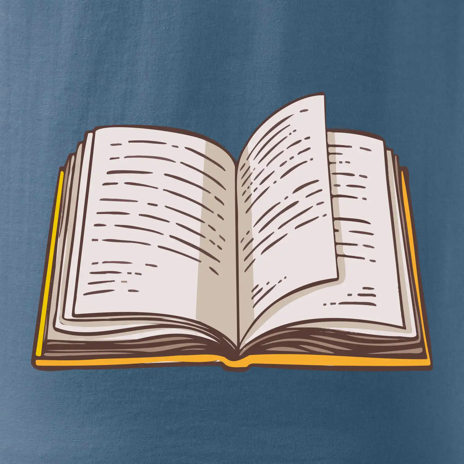 Kniha barevná otevřená