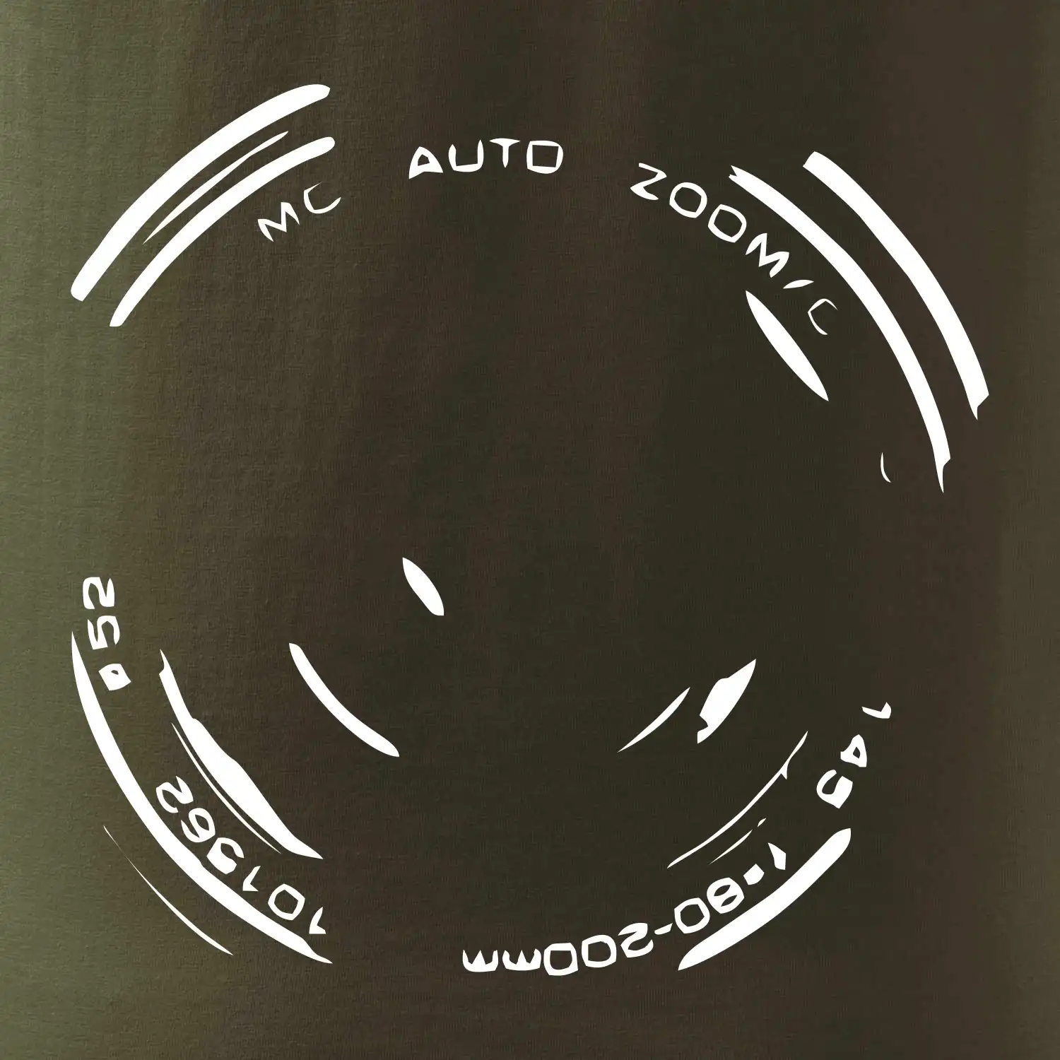 Foto objektiv obtisk