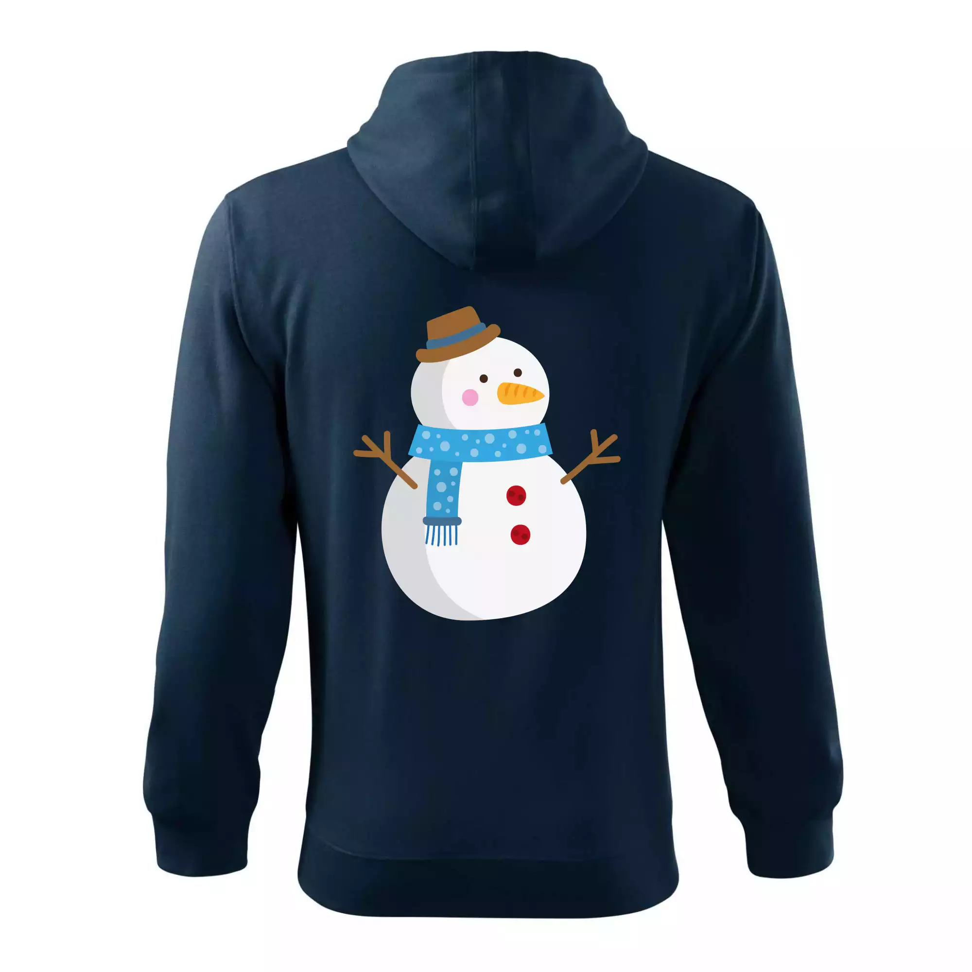 Sněhulák se šálou