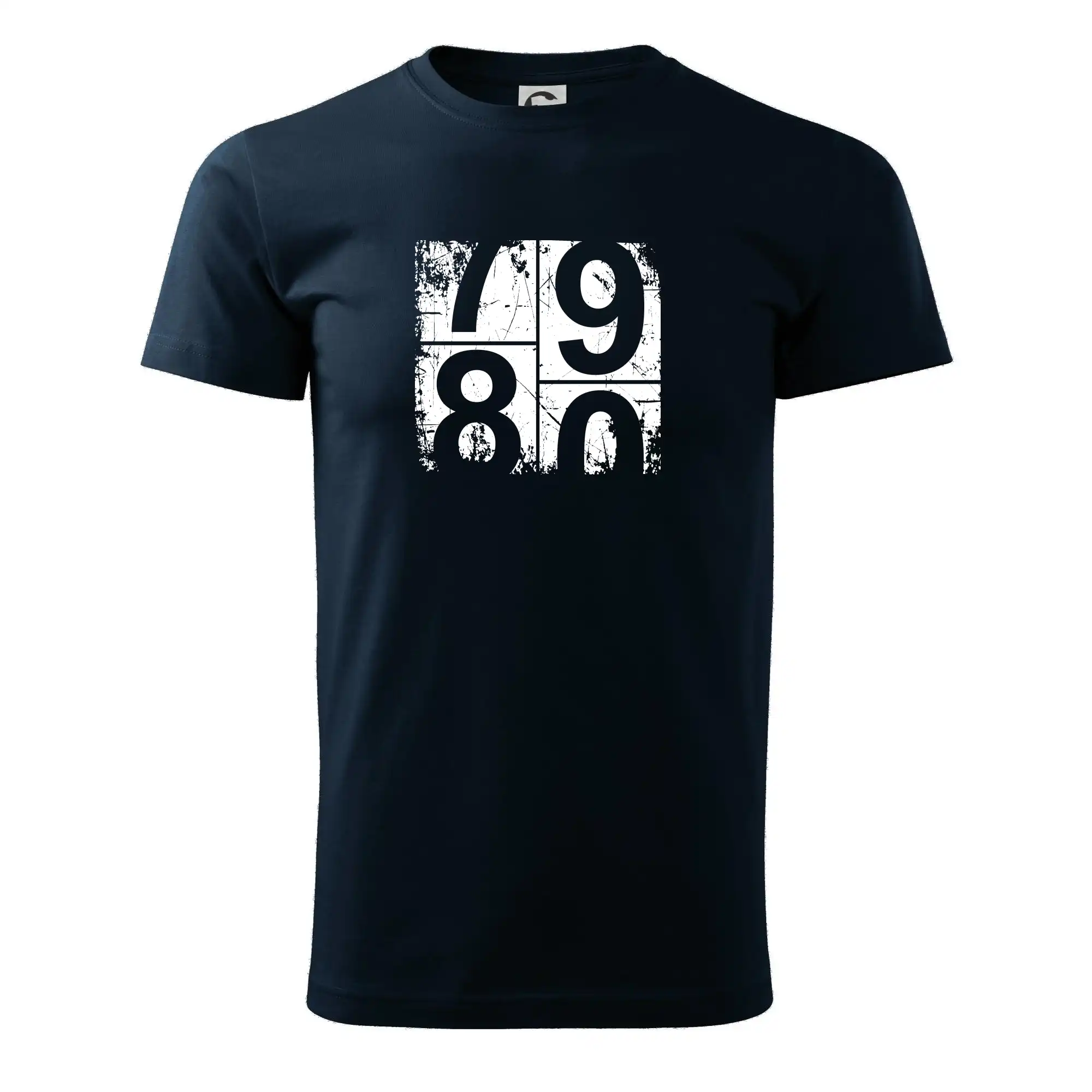 Tričko k osemdesiatinám - Tachometer 80 - Tričko extra veľké  (5-8XL)