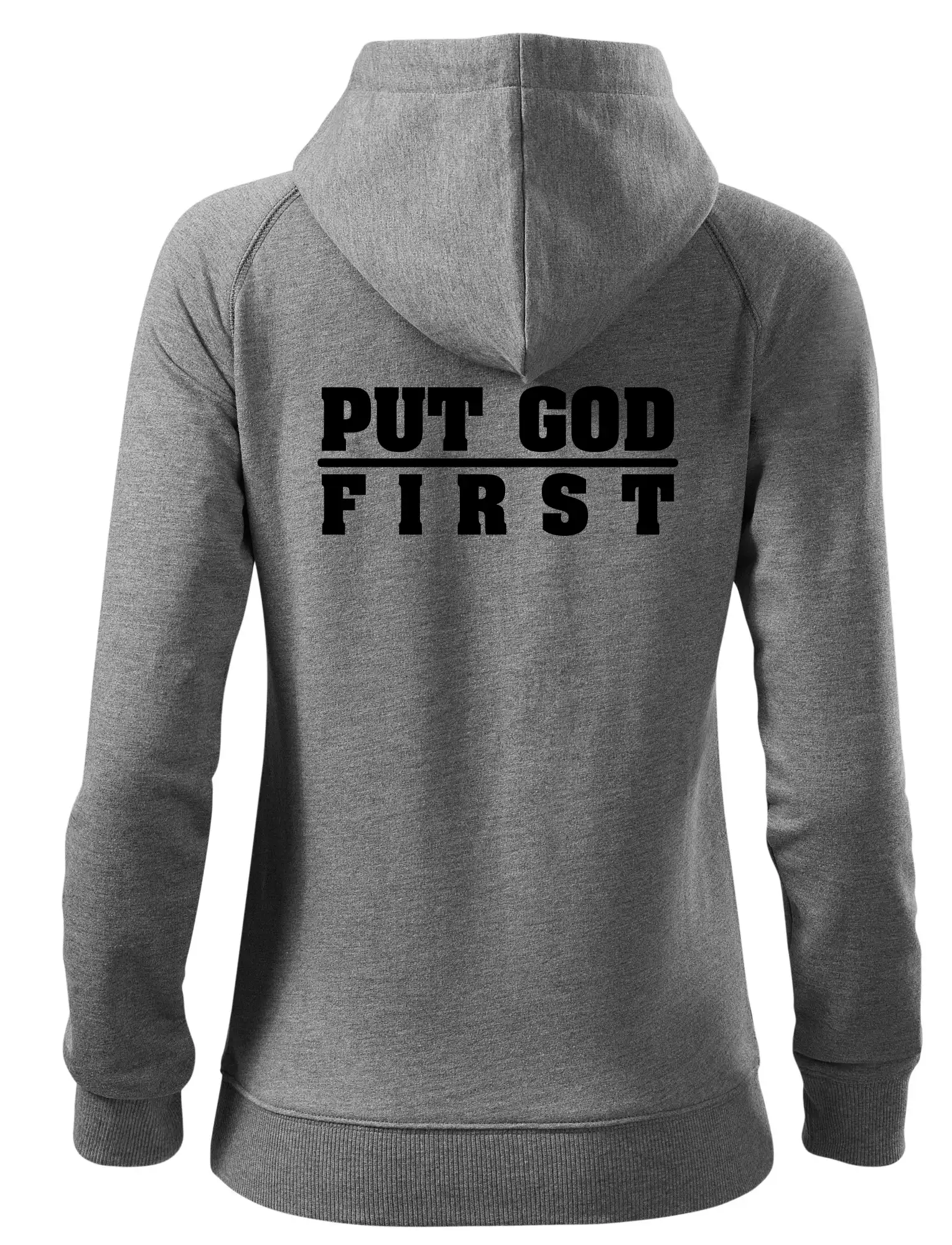 Put God first hrubý nápis