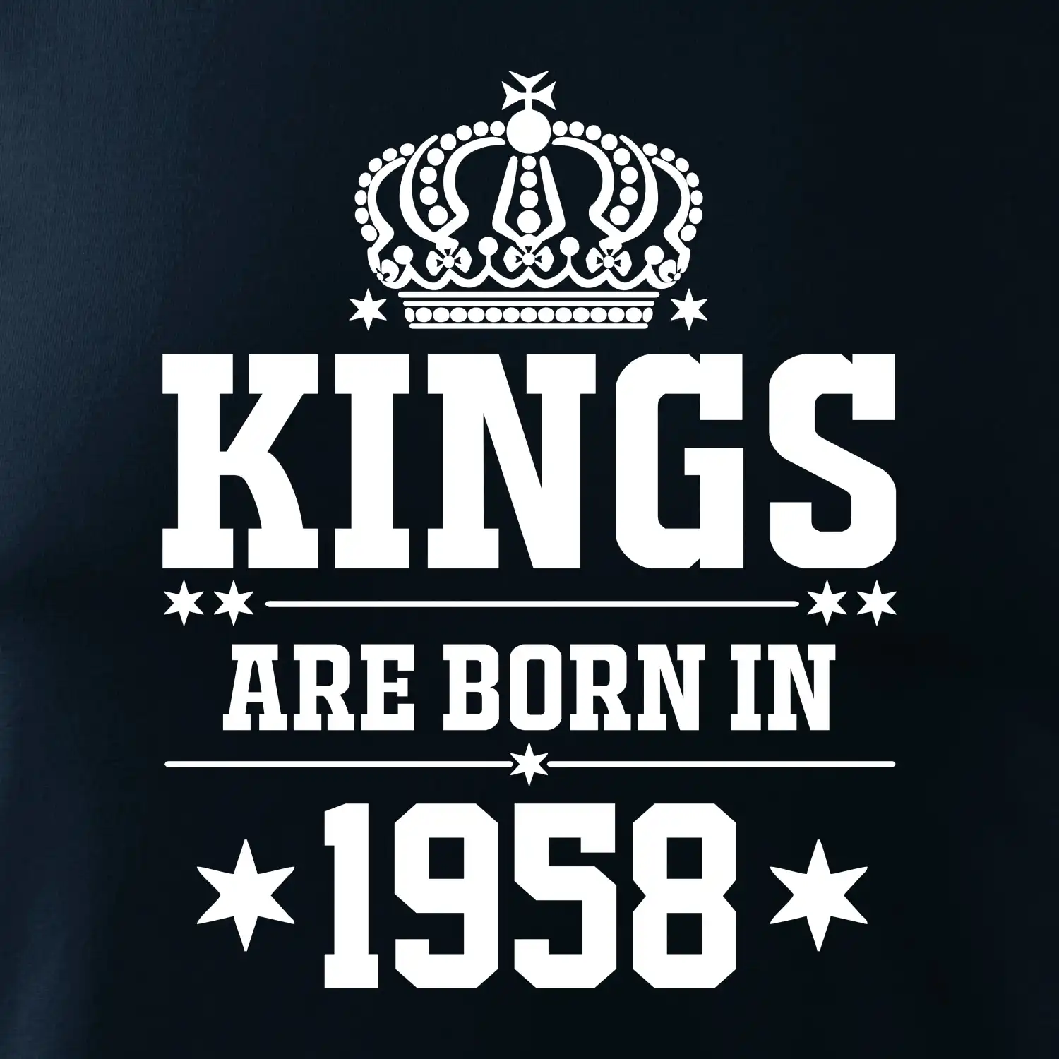 Kings are born in 1958