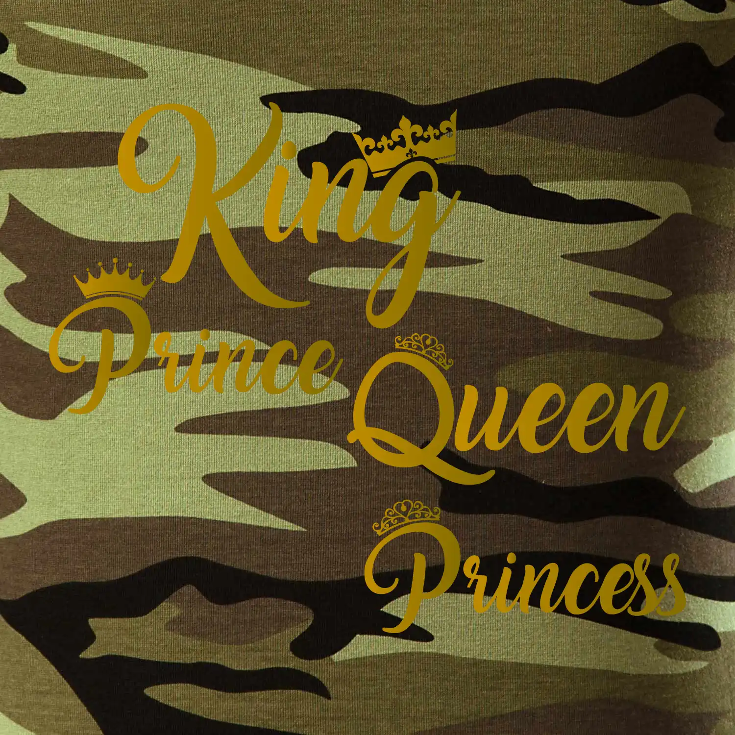 King Queen Rodinná zlatá