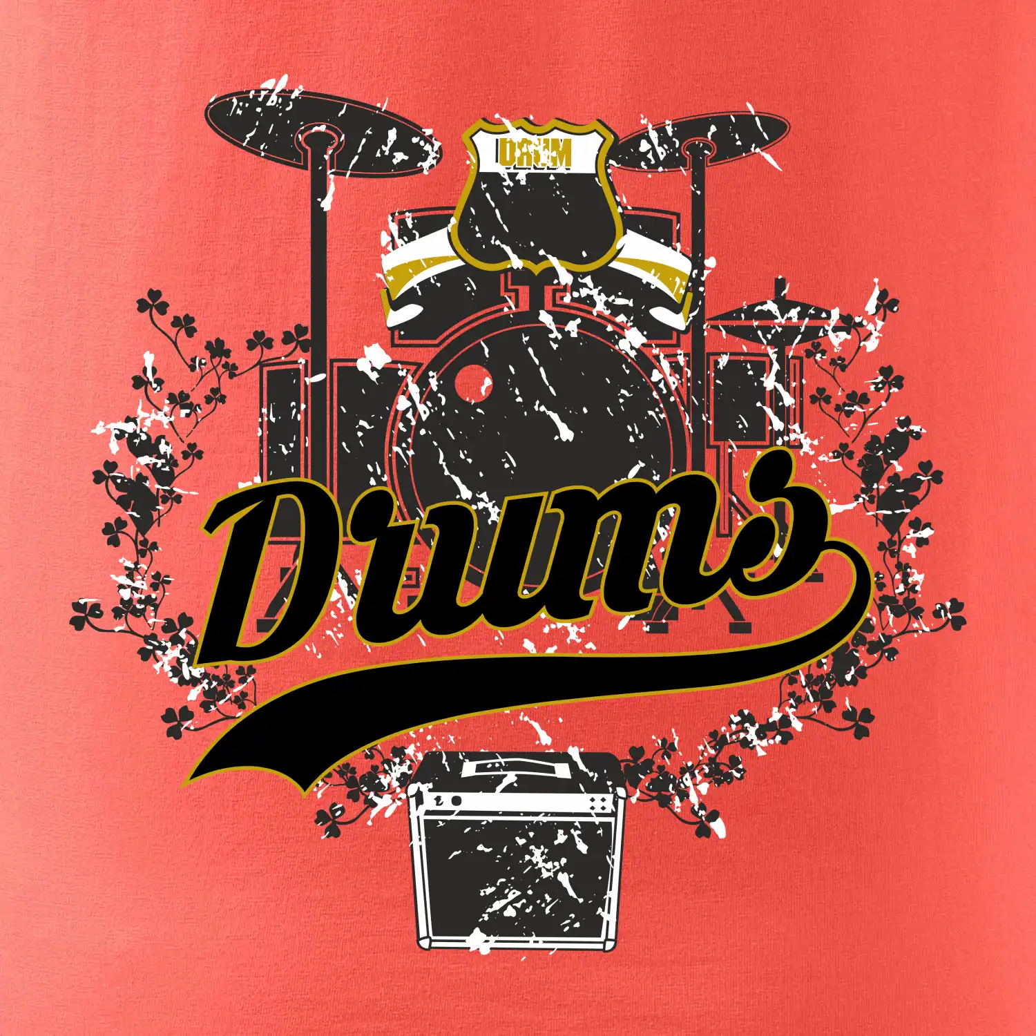 Drums - kreslené bubny