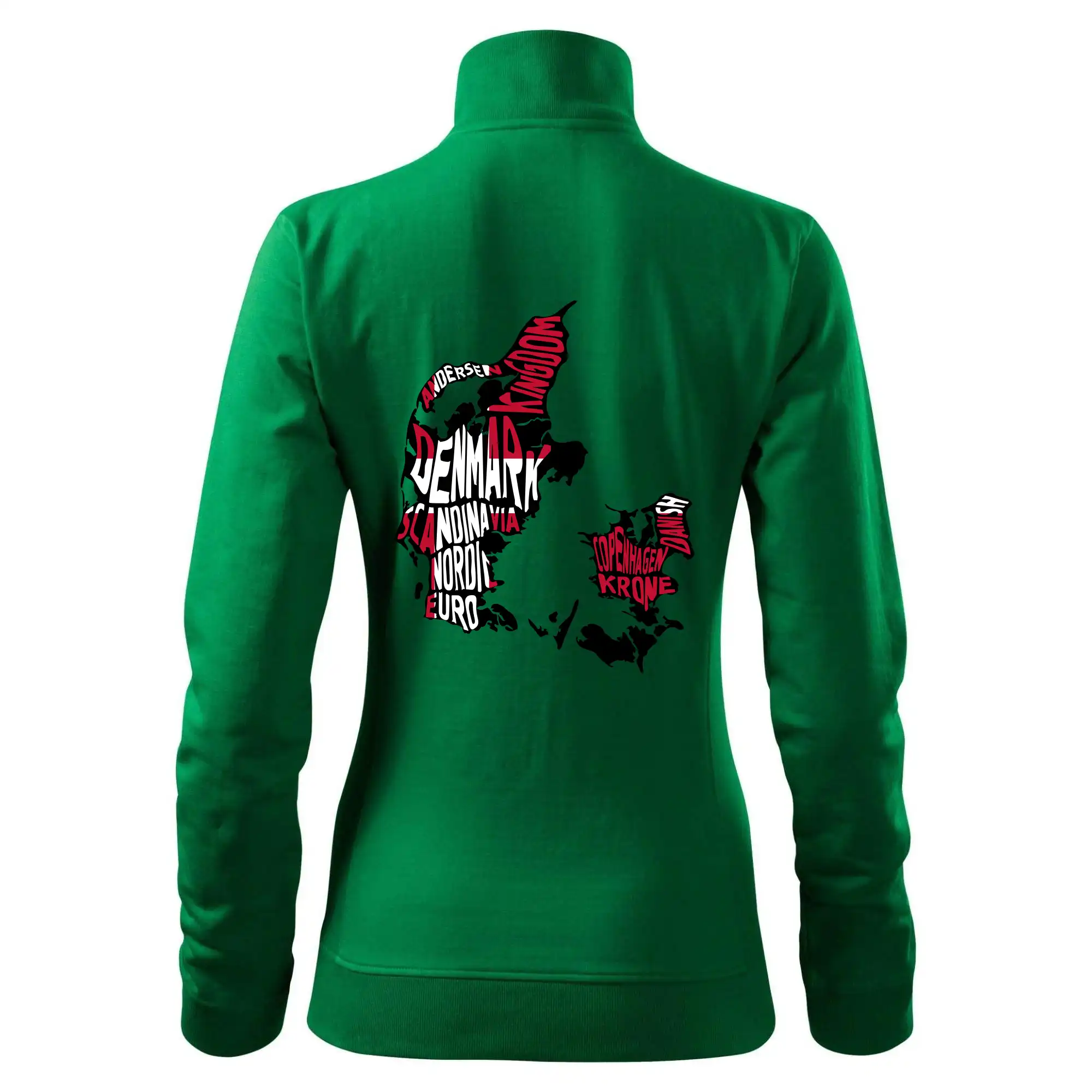 Mapy - názvy měst - Dánsko