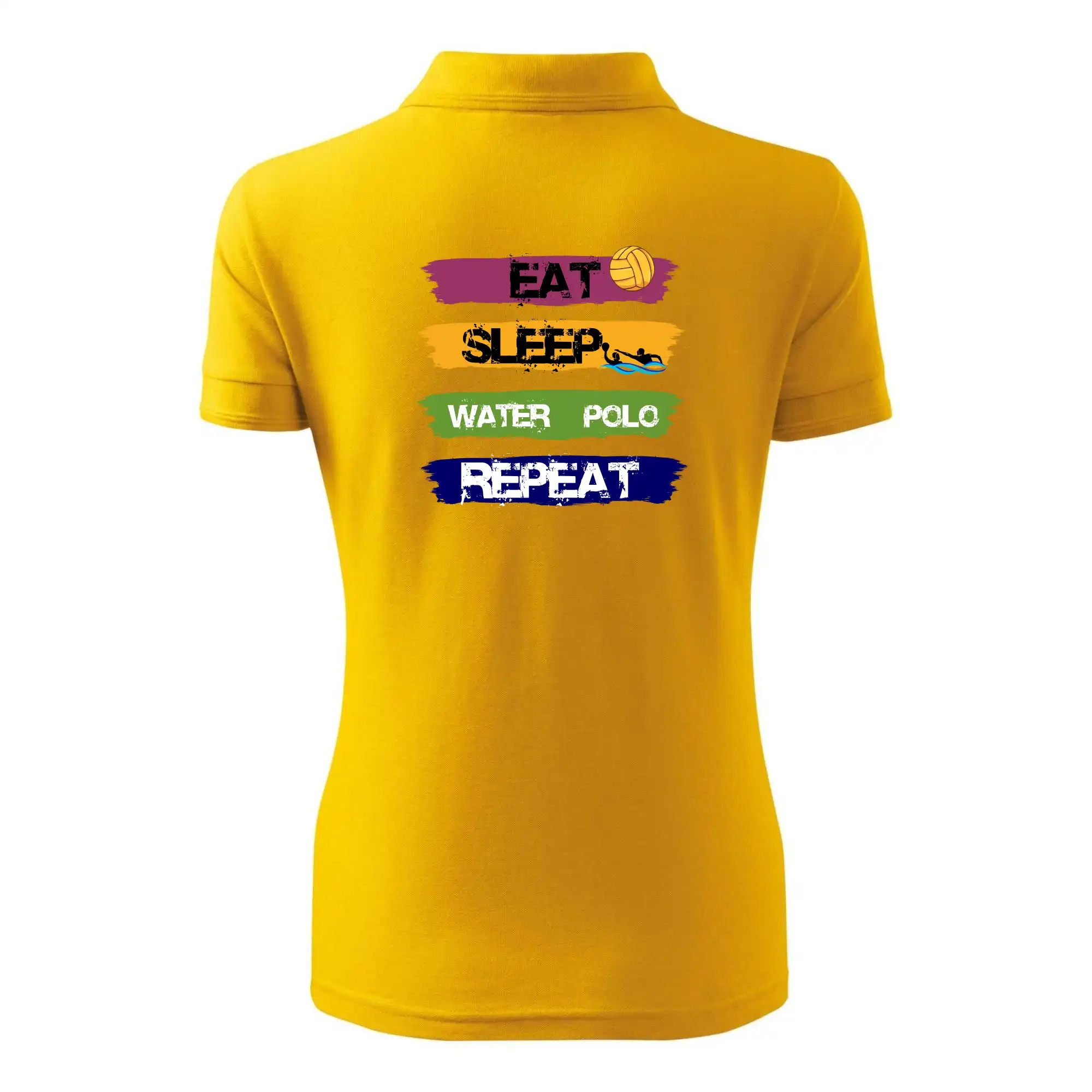 Eat sleep watter polo barevné