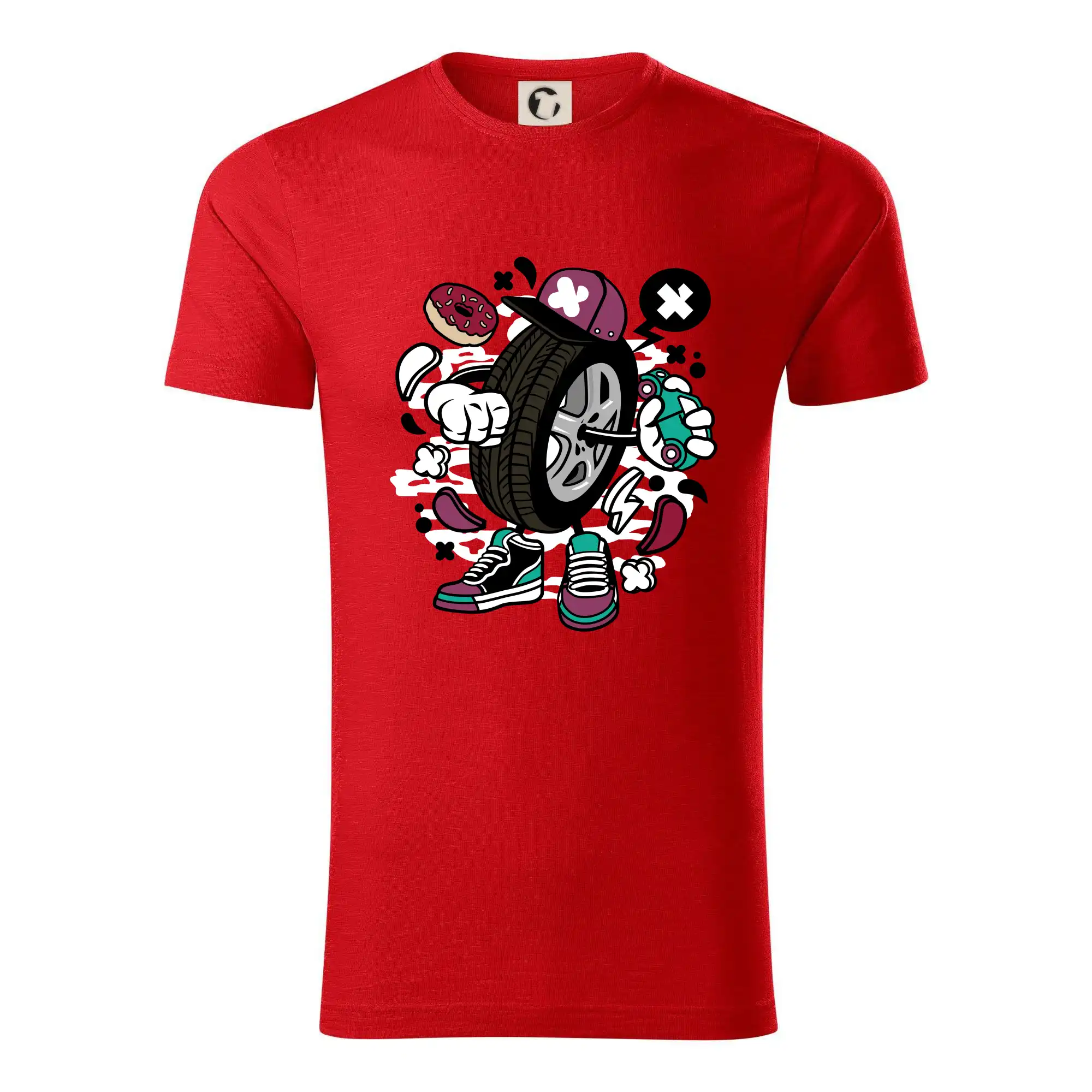 Auto tričká - Gumák - Tričko z organickej bavlny