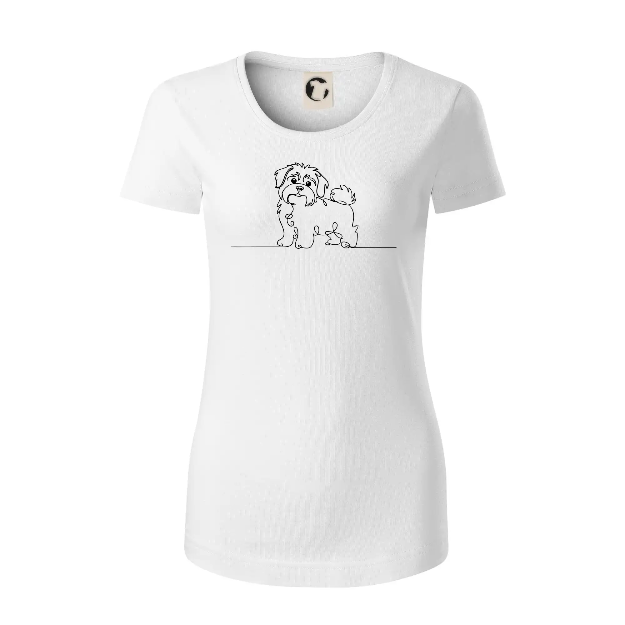 Havanský psík linka jedním tahem