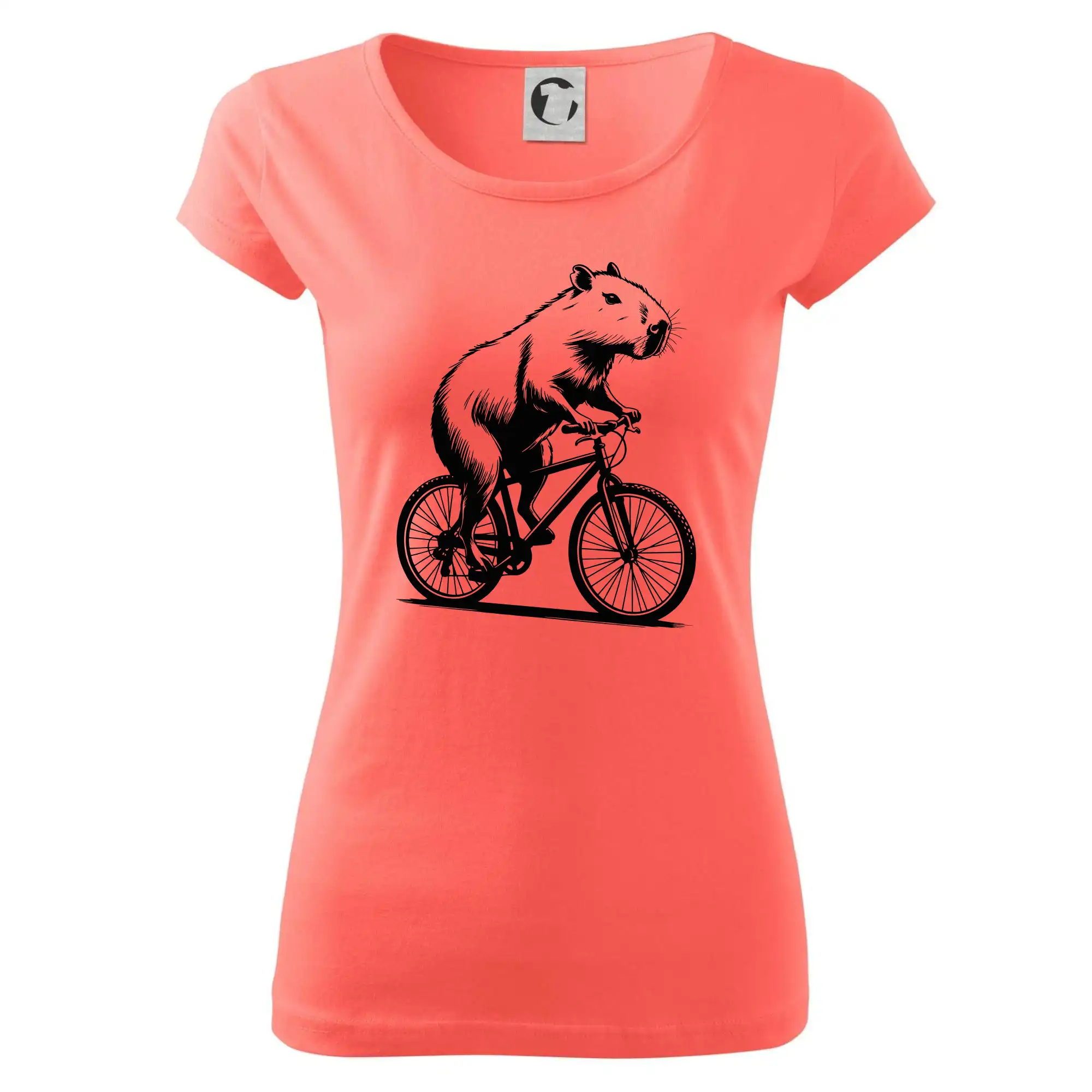 Kapybara na kole černá