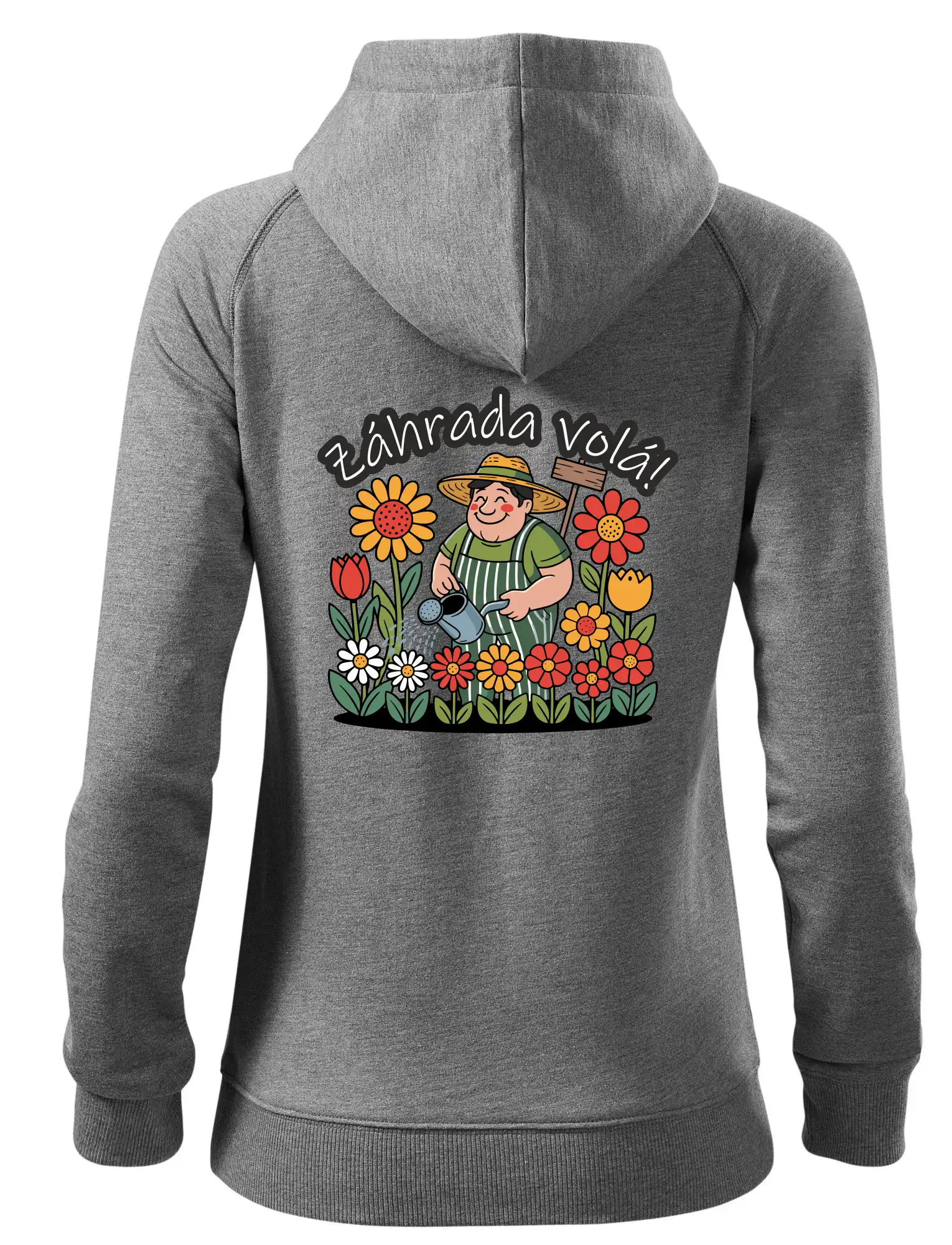 Záhrada volá - záhradník a slnečnice