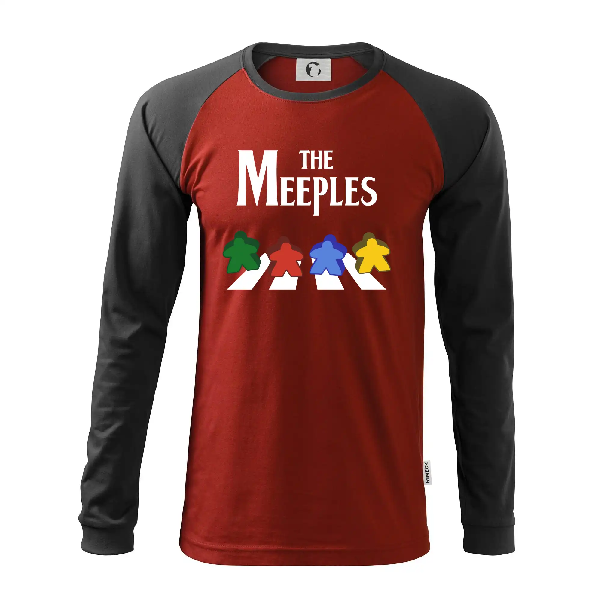 Tričká a mikiny so spoločenskými hrami  - The Meeples - Pánske tričko s dlhým rukávom LS130