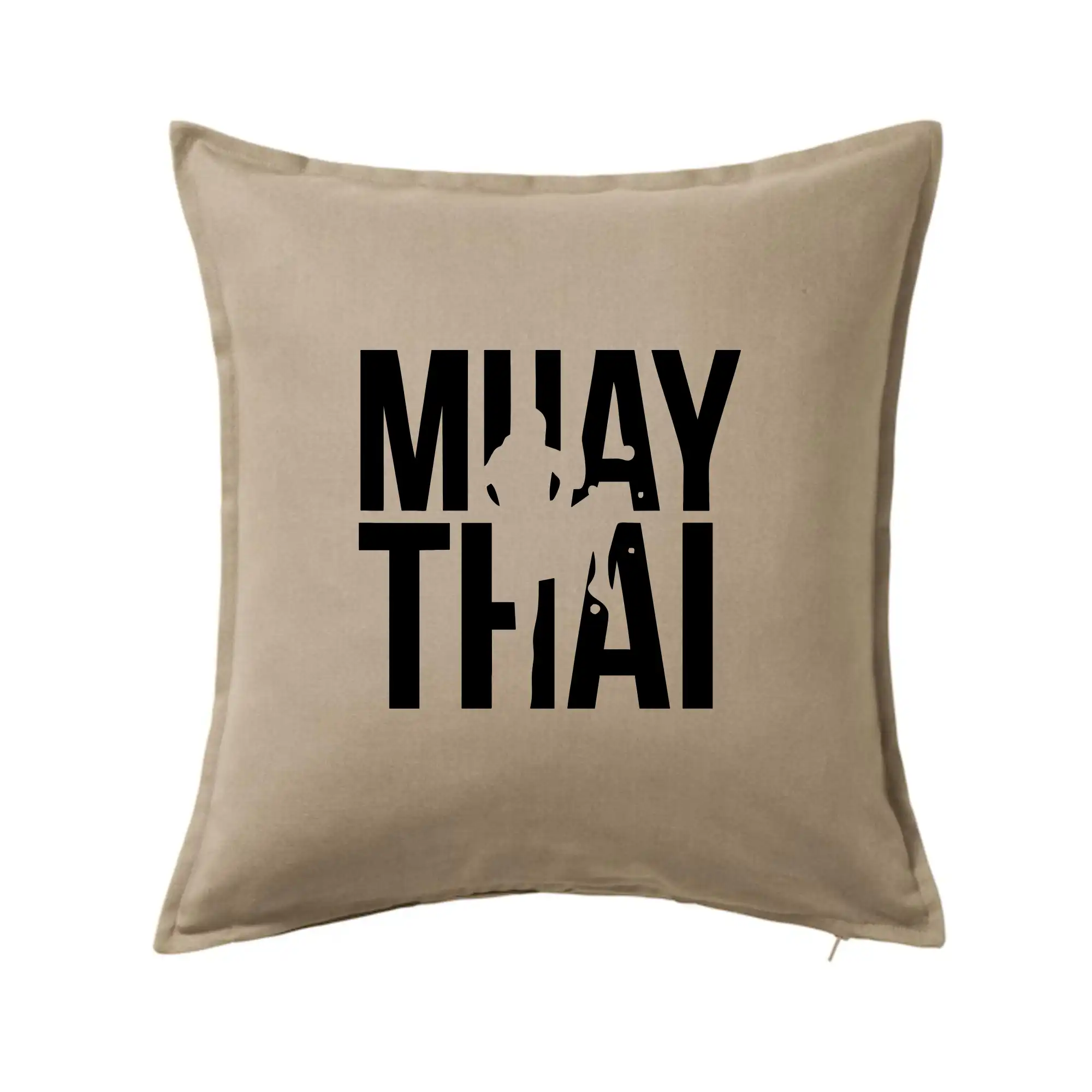 Tričká na box - Nápis Muay Thai - Vankúš 50x50