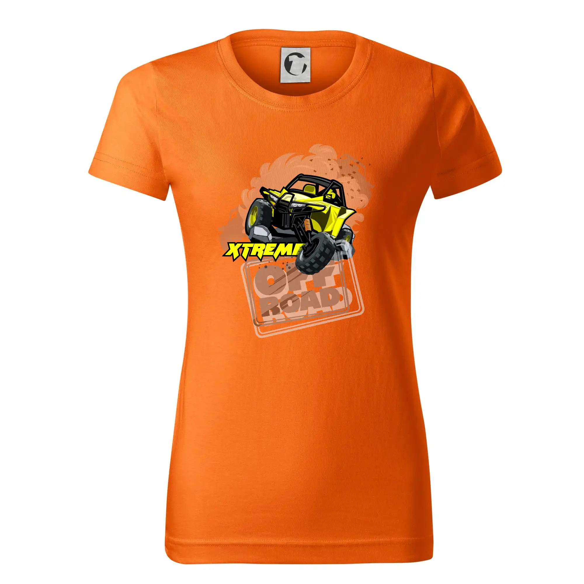Tričko bugina - ATV xtreme race - Dámske tričko basic - ľahko voľnejšie a dlhšie