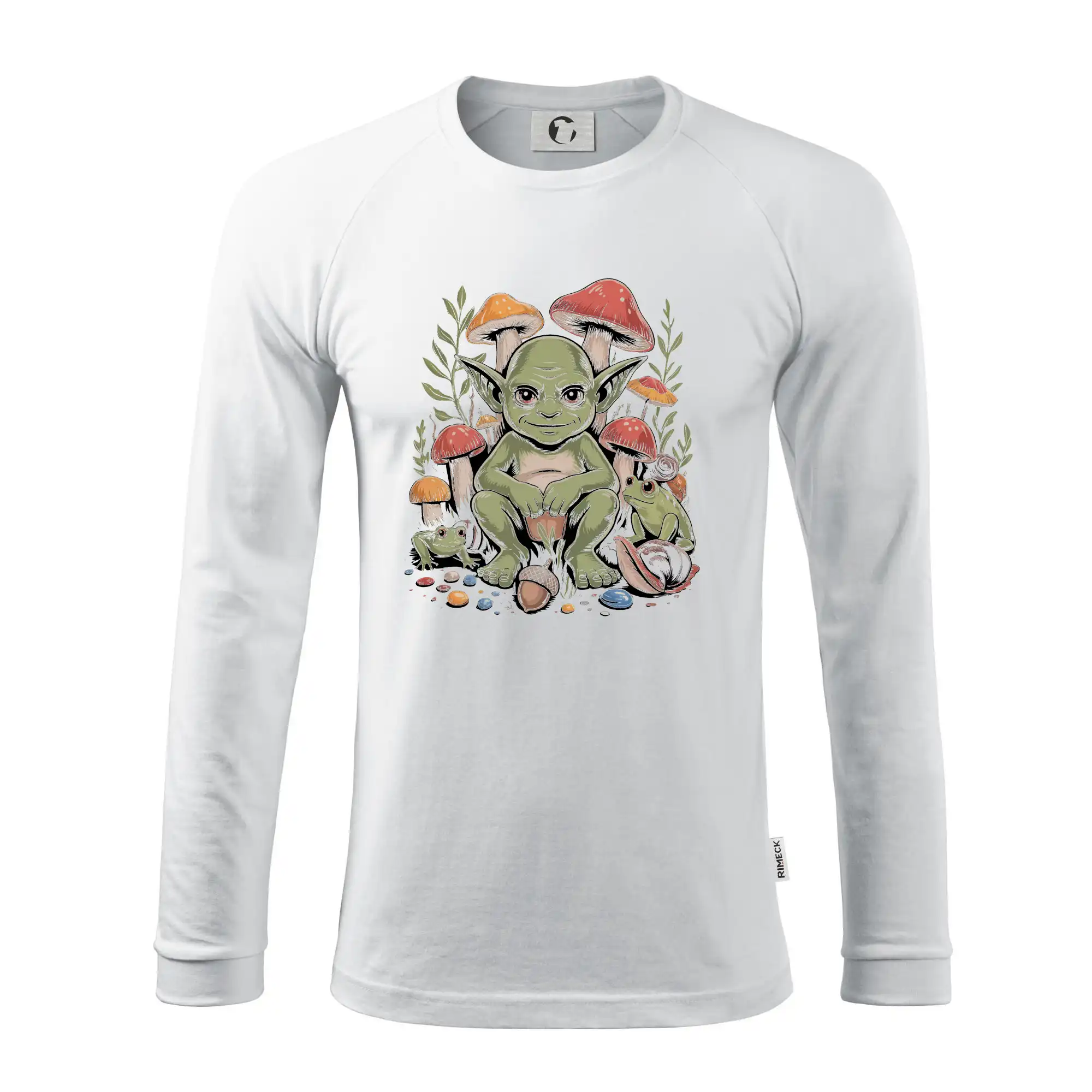 Tričká s motívmi ktoré frčia na internete - Goblincore  grimy forest goblin - Pánske tričko s dlhým rukávom LS130