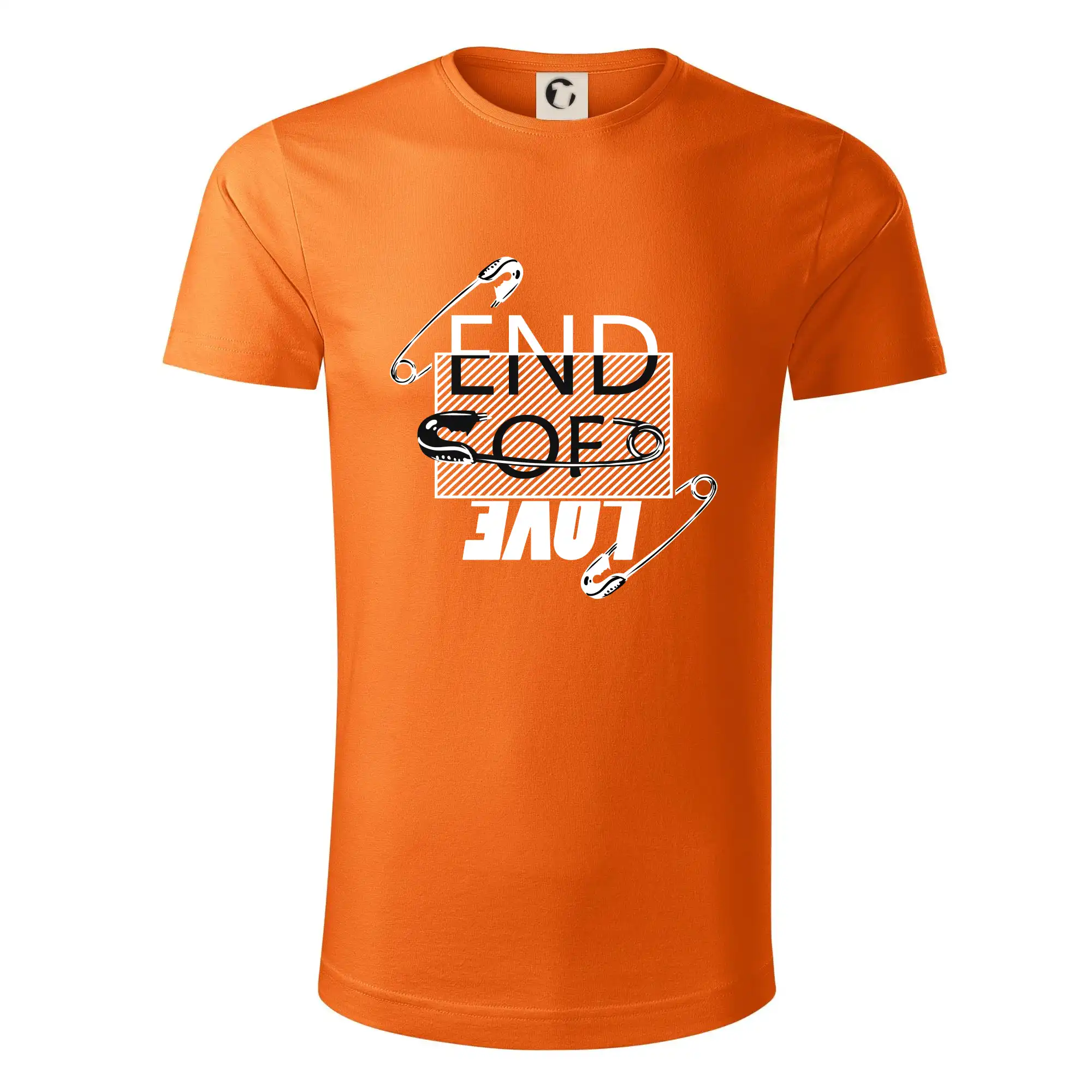 Ostatné nápisy - End of love - Tričko z organickej bavlny