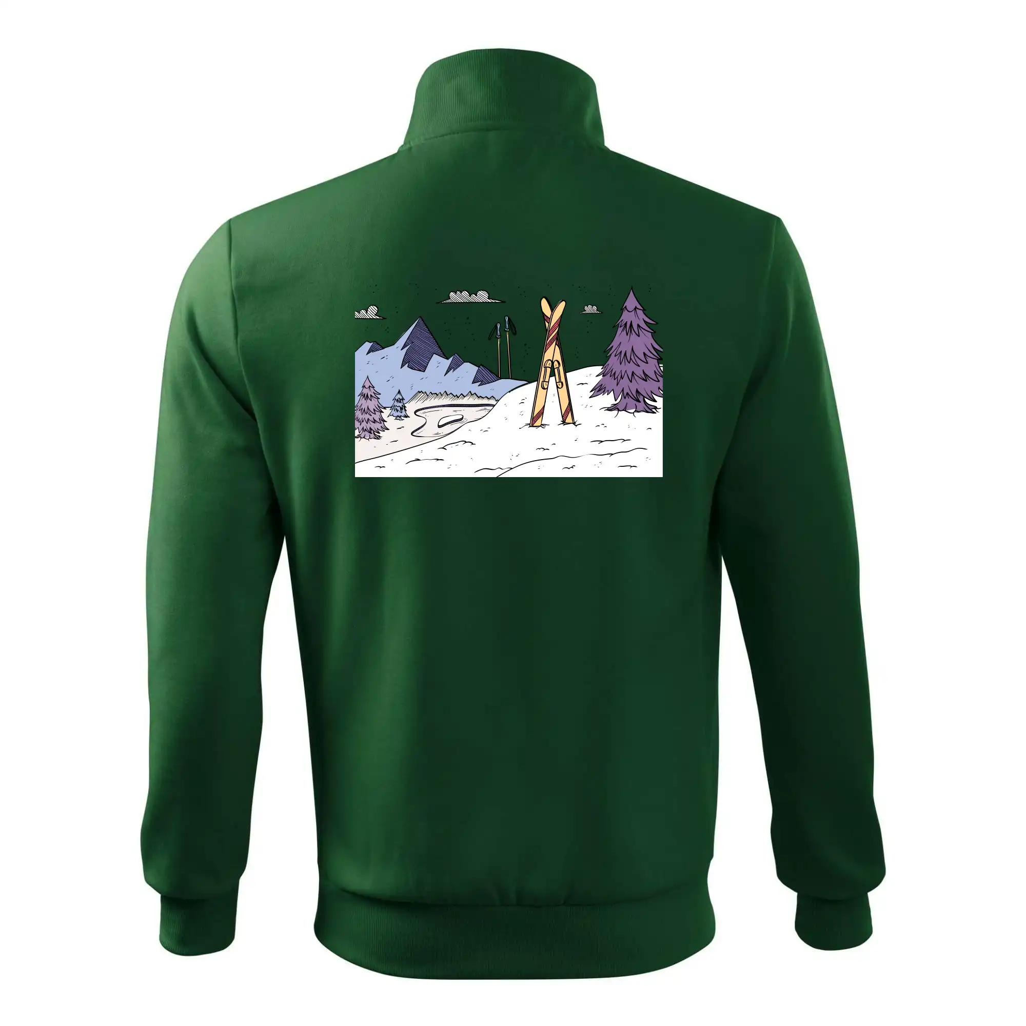 Panorama lyžování