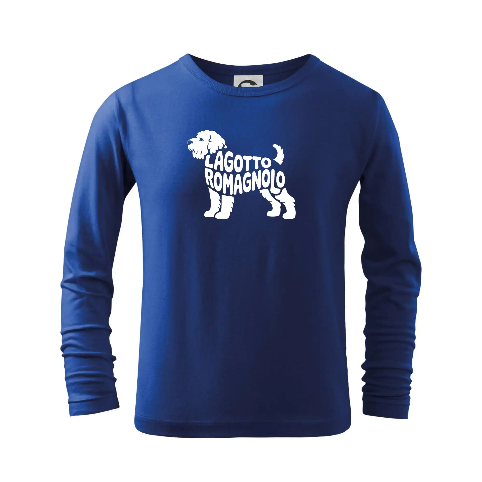 Ostatné psie plemená - Lagotto romagnolo nápis v tele - Tričko detské Long Sleeve