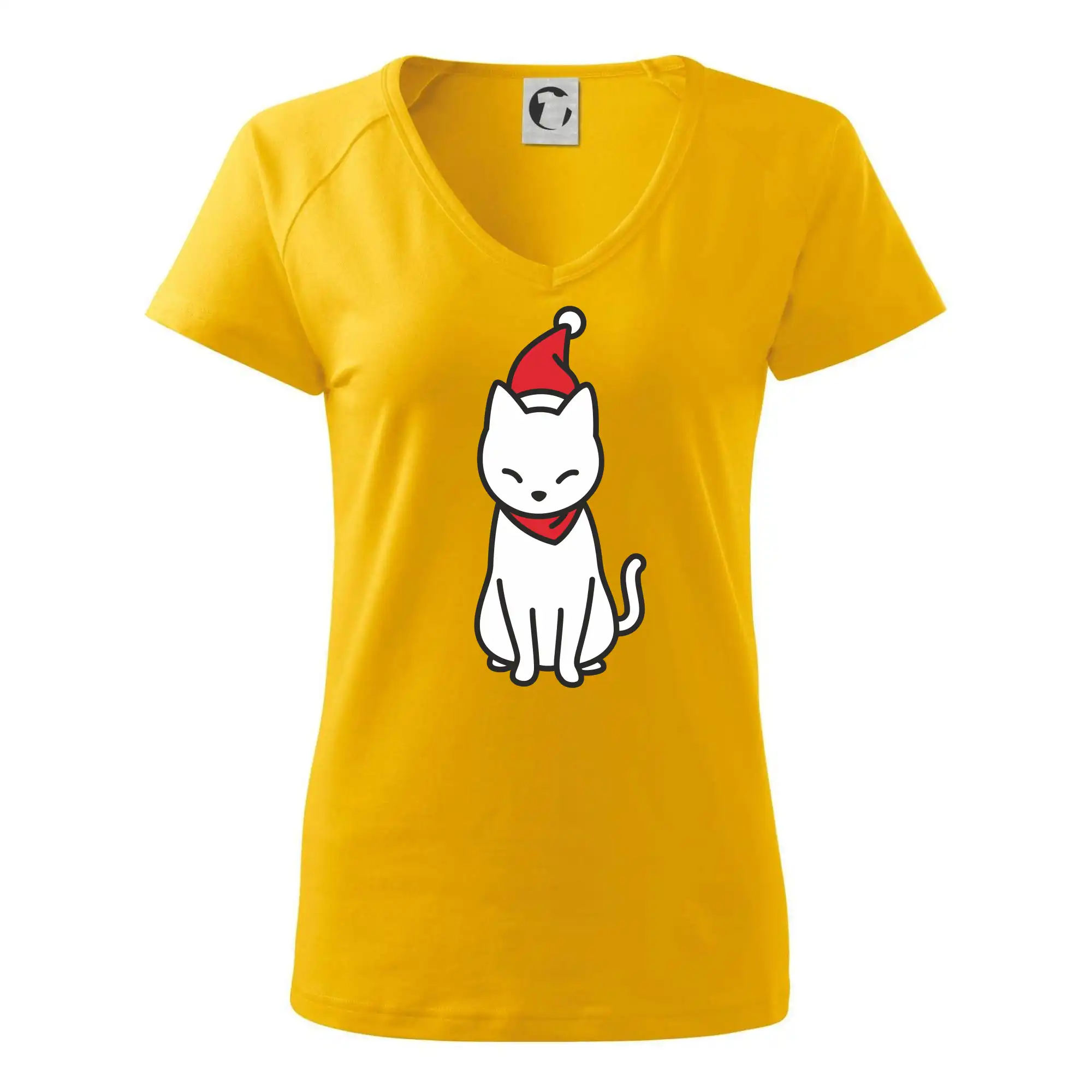 Vánoční kočka sedící