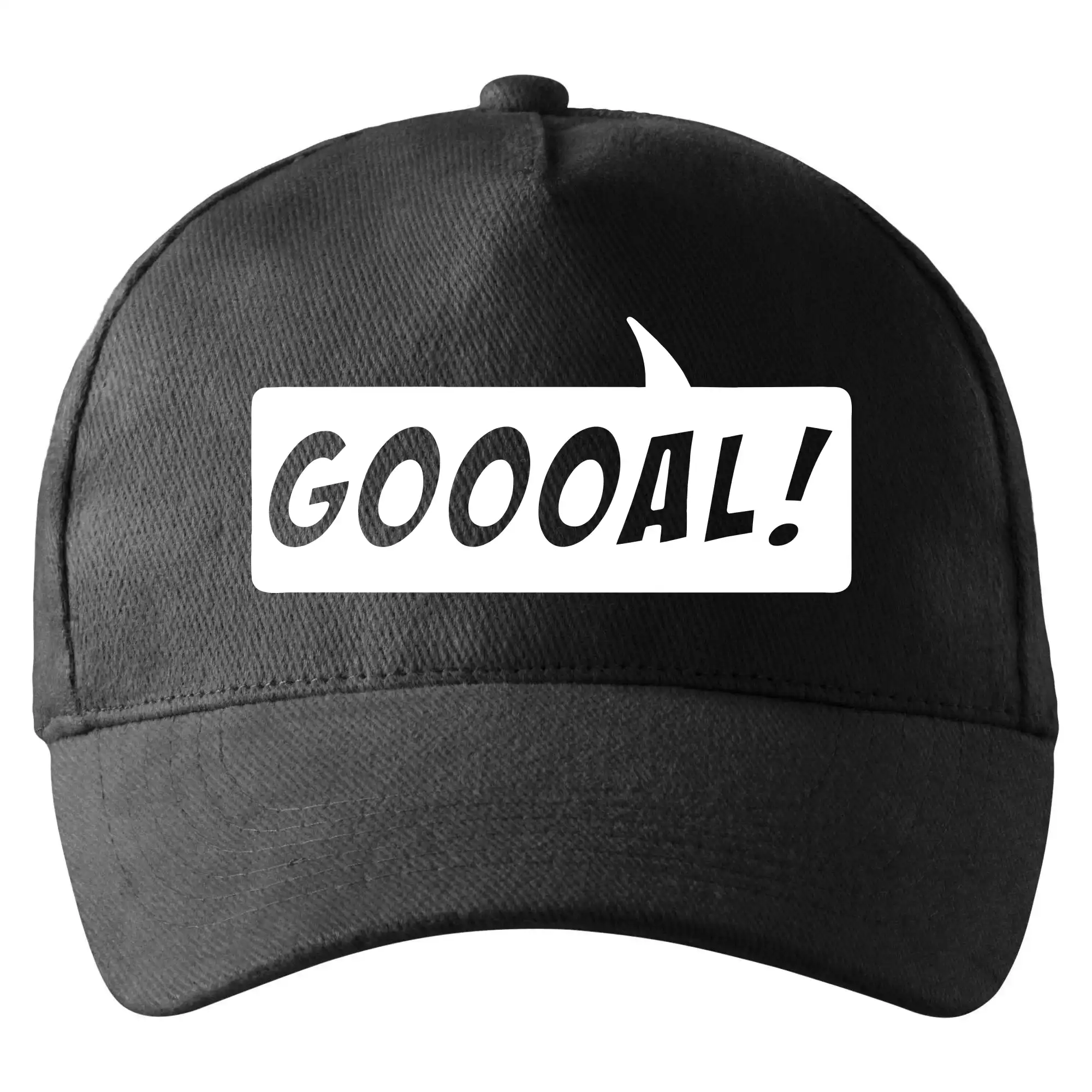 Tričká pre futbalistov - Goooal - Šiltovka so zahnutým šiltom a mosaznou sponou