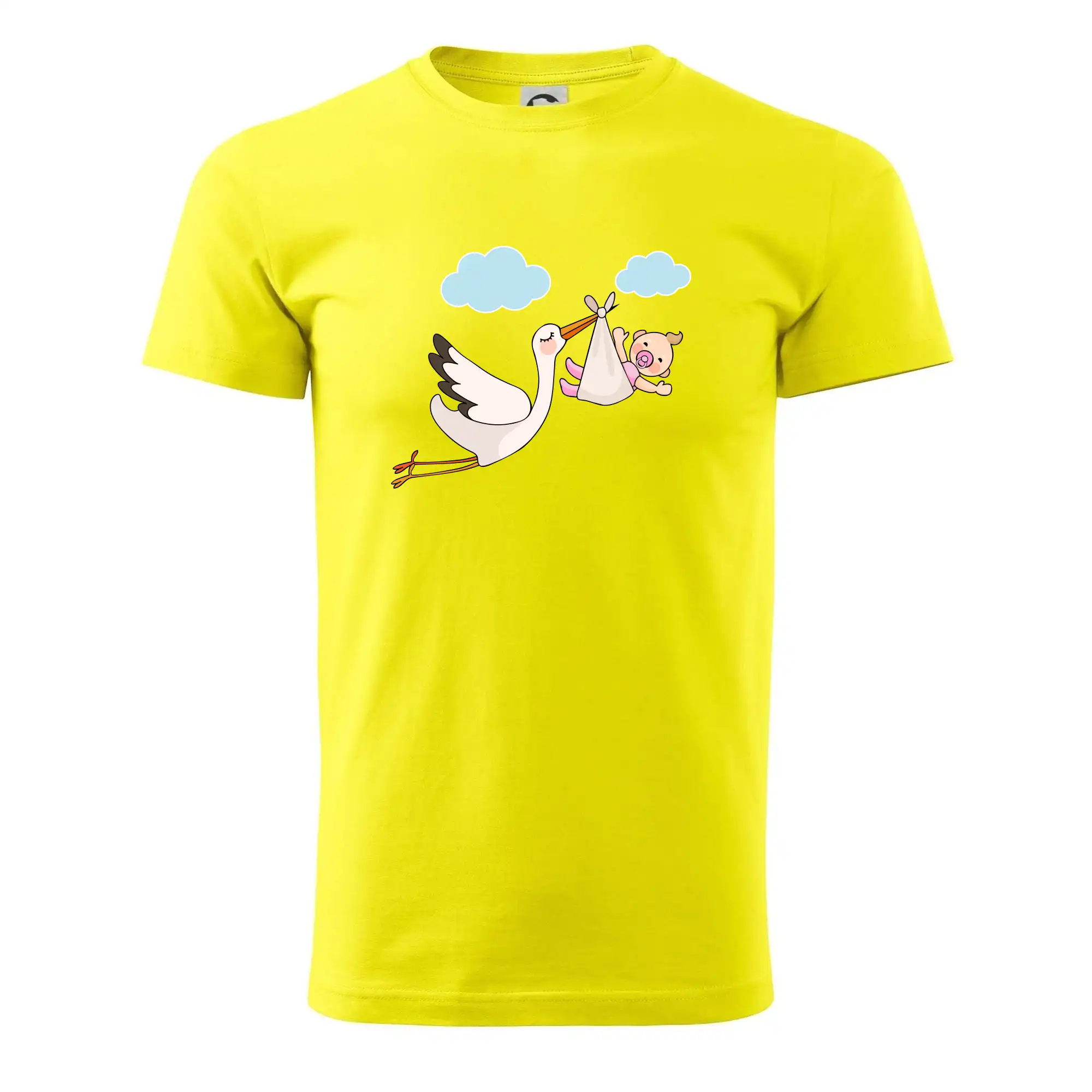 Čáp čekáme miminko - holka